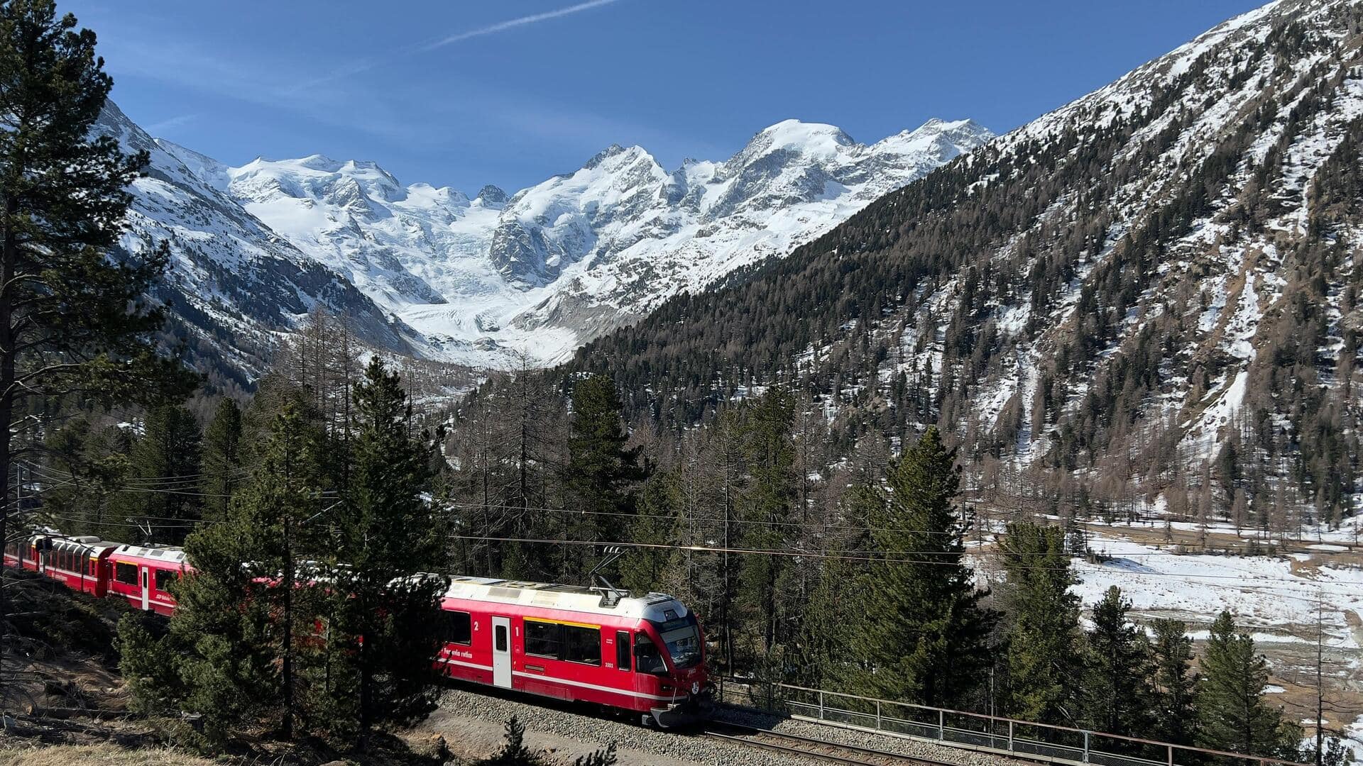 5 Perjalanan Kereta Paling Indah di Swiss