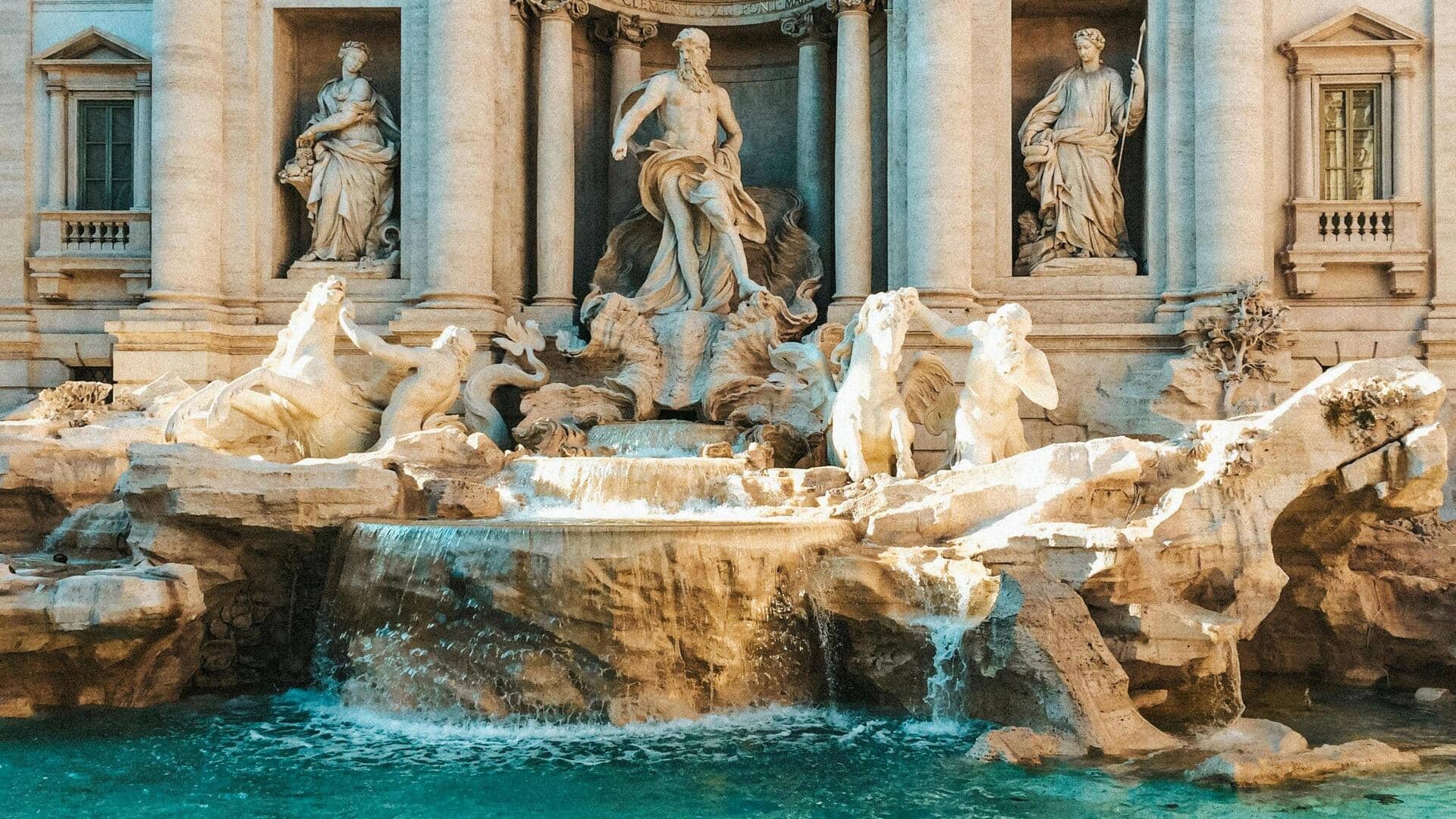 Menemukan Air Mancur Tersembunyi di Roma