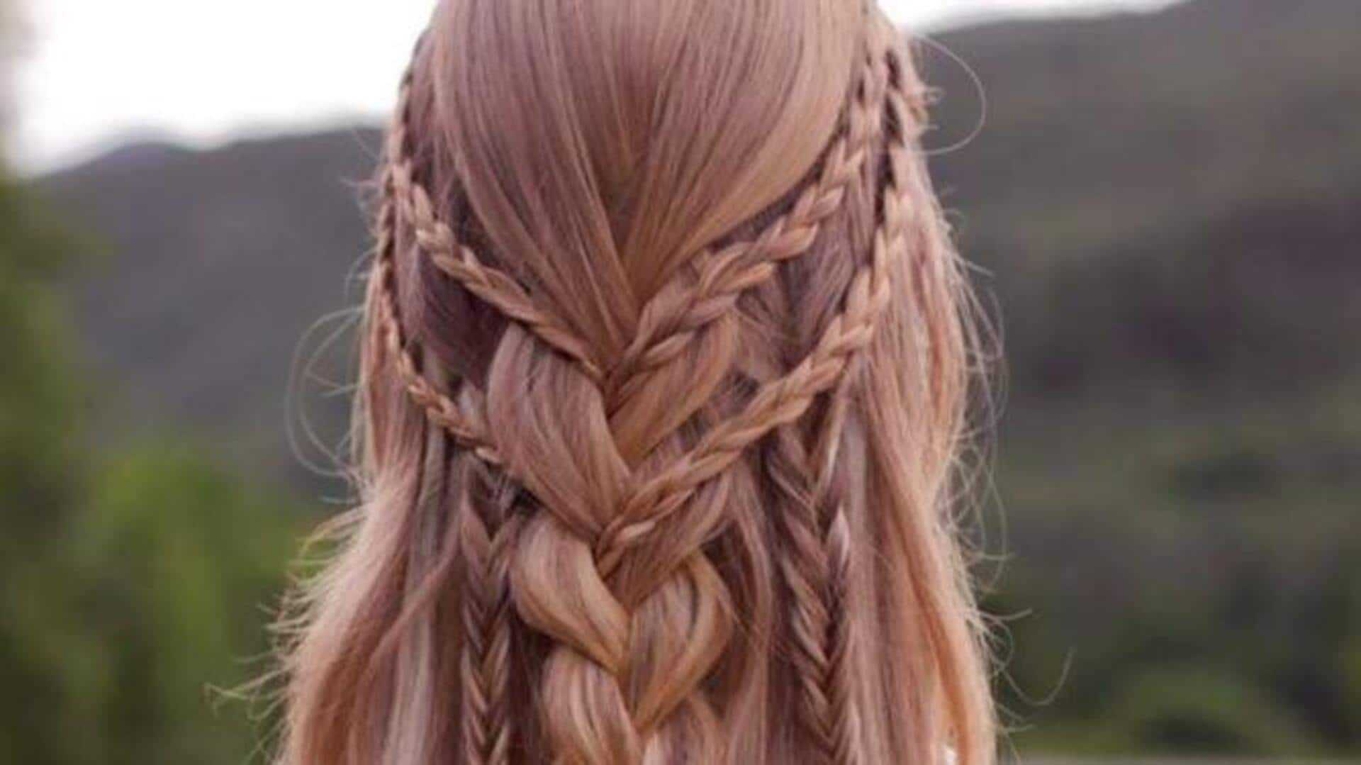 Gaya rambut bohemian yang menginspirasi