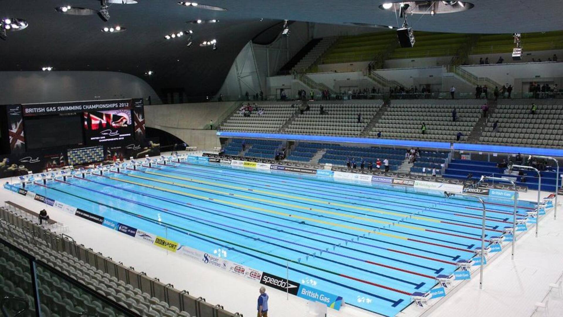 Mengapa kolam renang Olimpiade menggunakan tali jalur Transparan? Mengapa kolam renang Olimpiade menggunakan tali jalur Transparan?