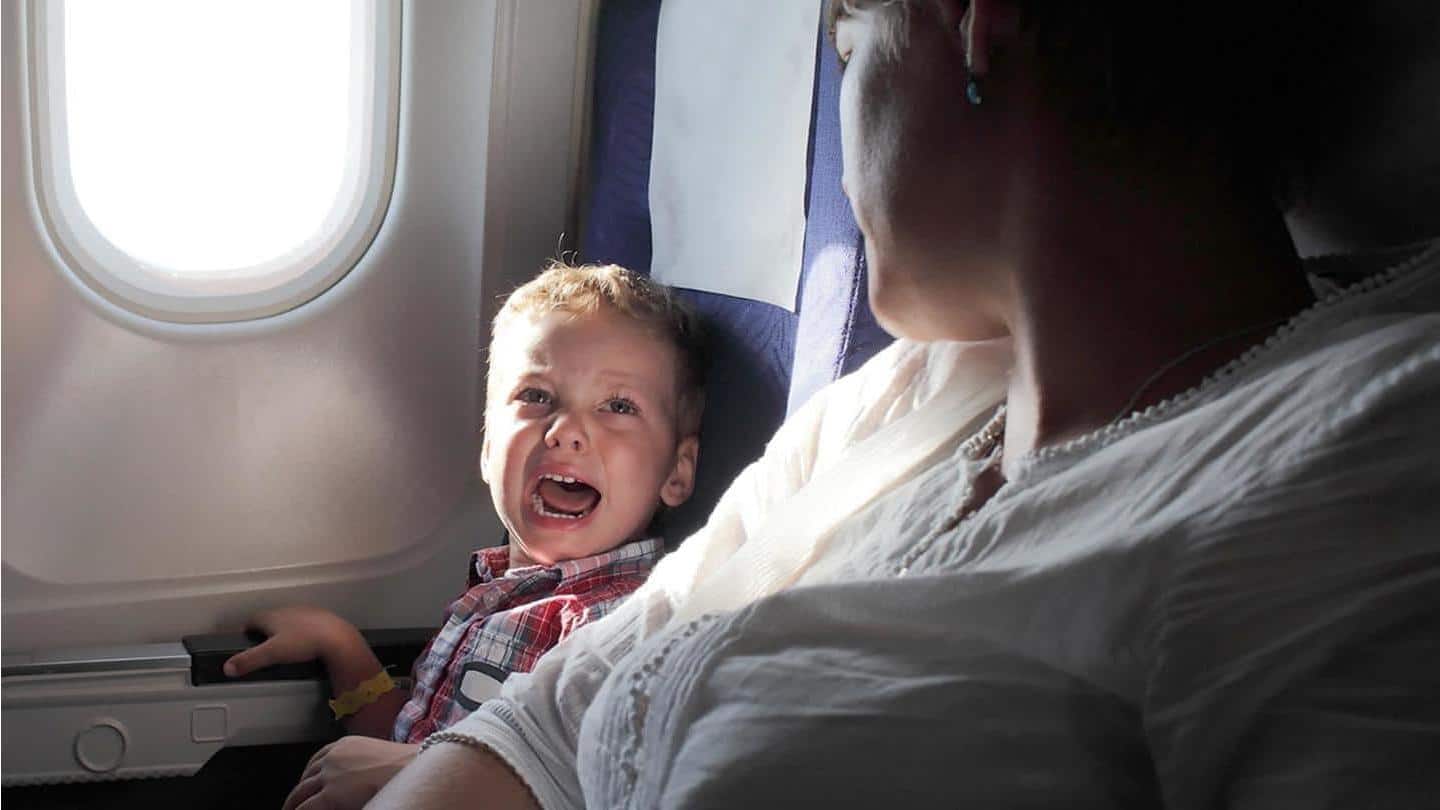 Bagaimana membuat perjalanan udara nyaman bagi anak-anak Anda?