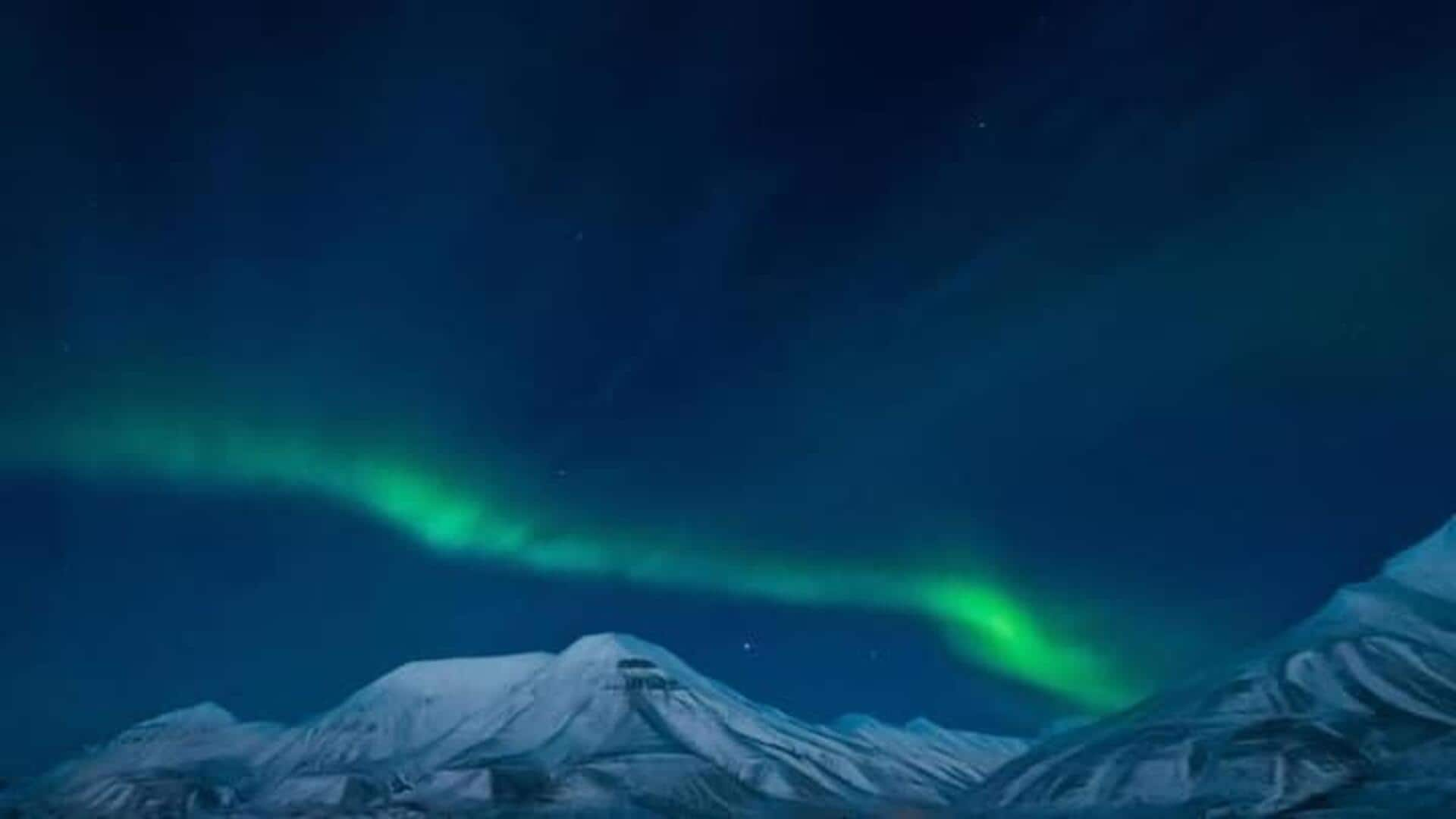 Nikmati Suasana Polar Night Di Longyearbyen, Norwegia