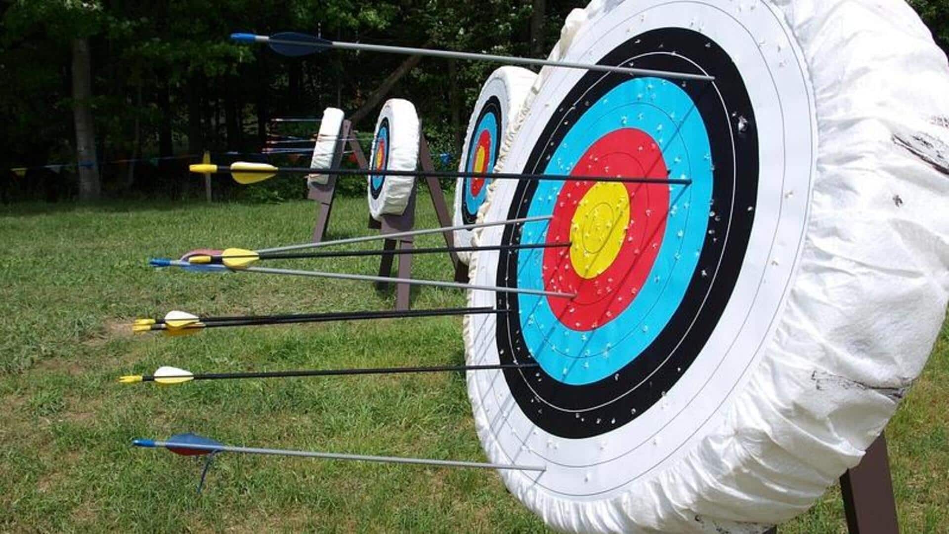 Mengapa target panahan memiliki pola lingkaran konsentris? Mengapa target panahan memiliki pola lingkaran konsentris?