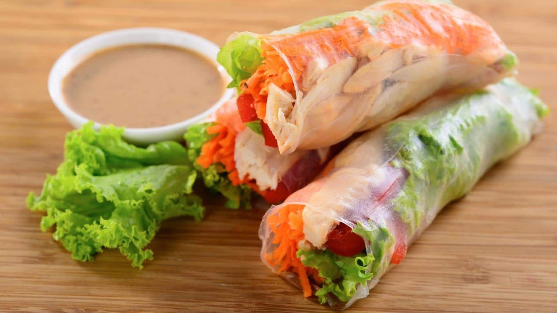 Hidangan Vegetarian Berbasis Rice Paper untuk Pecinta Kuliner Indonesia