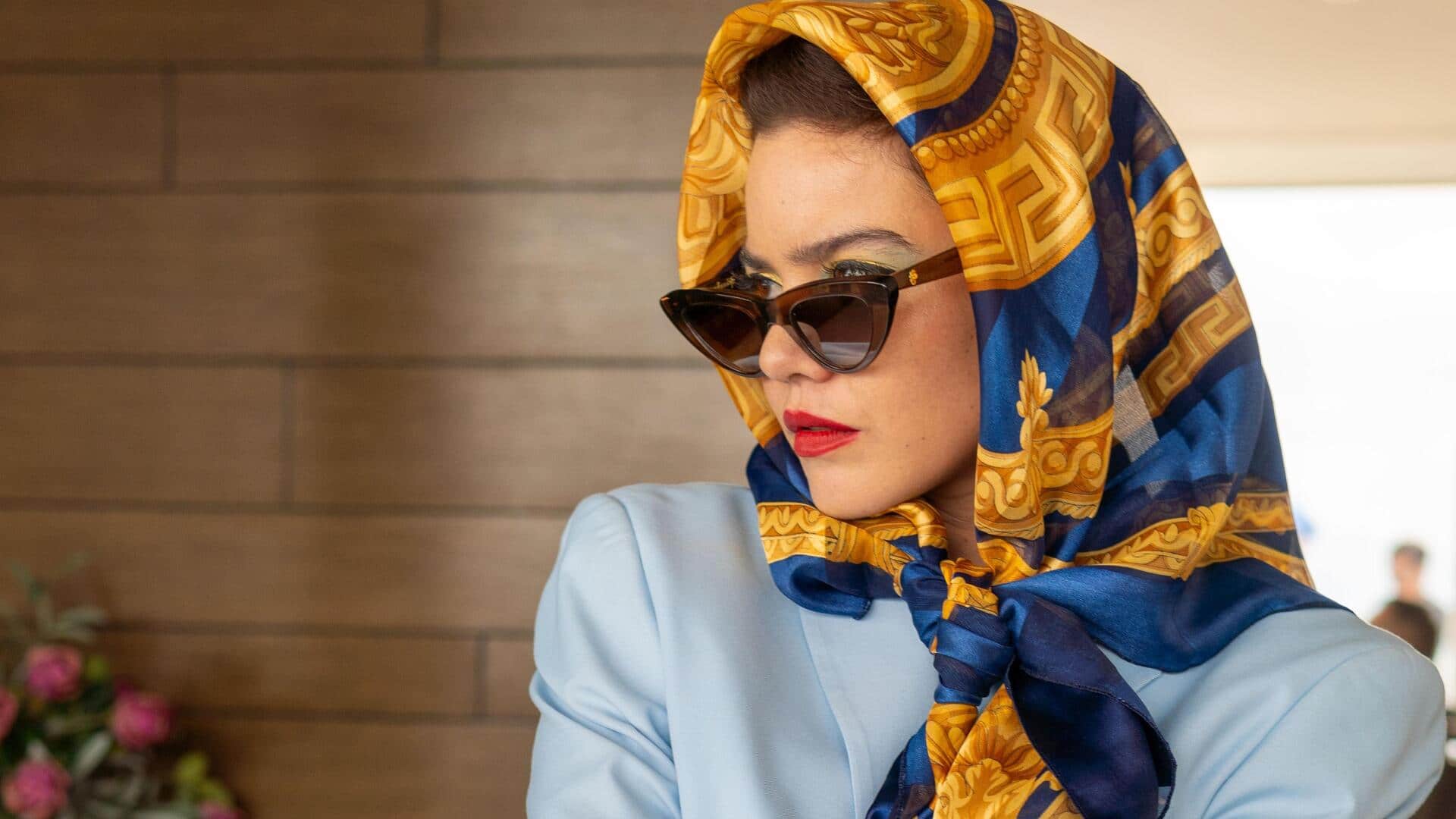 Gaya kerudung di festival musim gugur