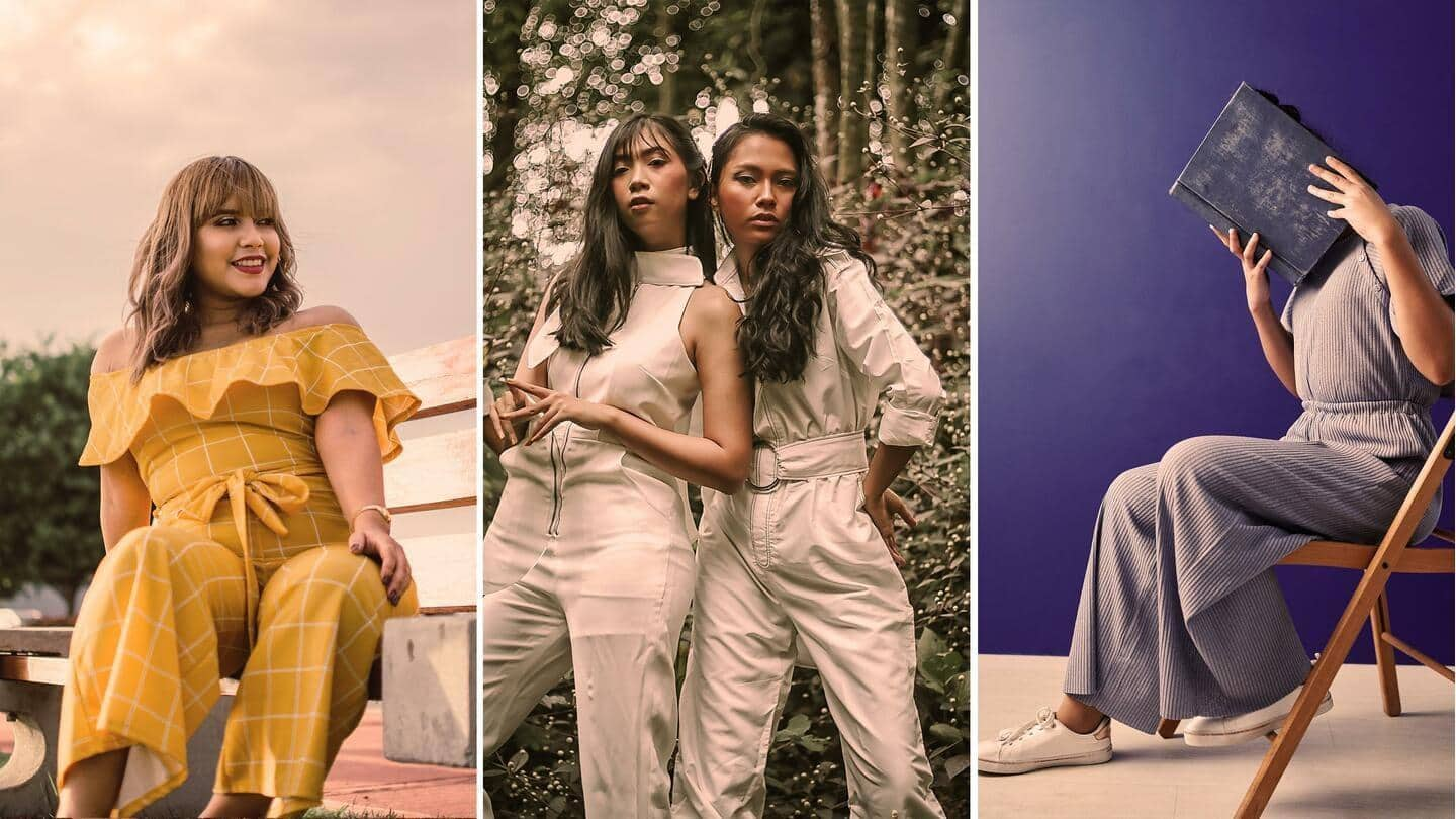 5 kiat modis untuk memadupadankan jumpsuit palazzo