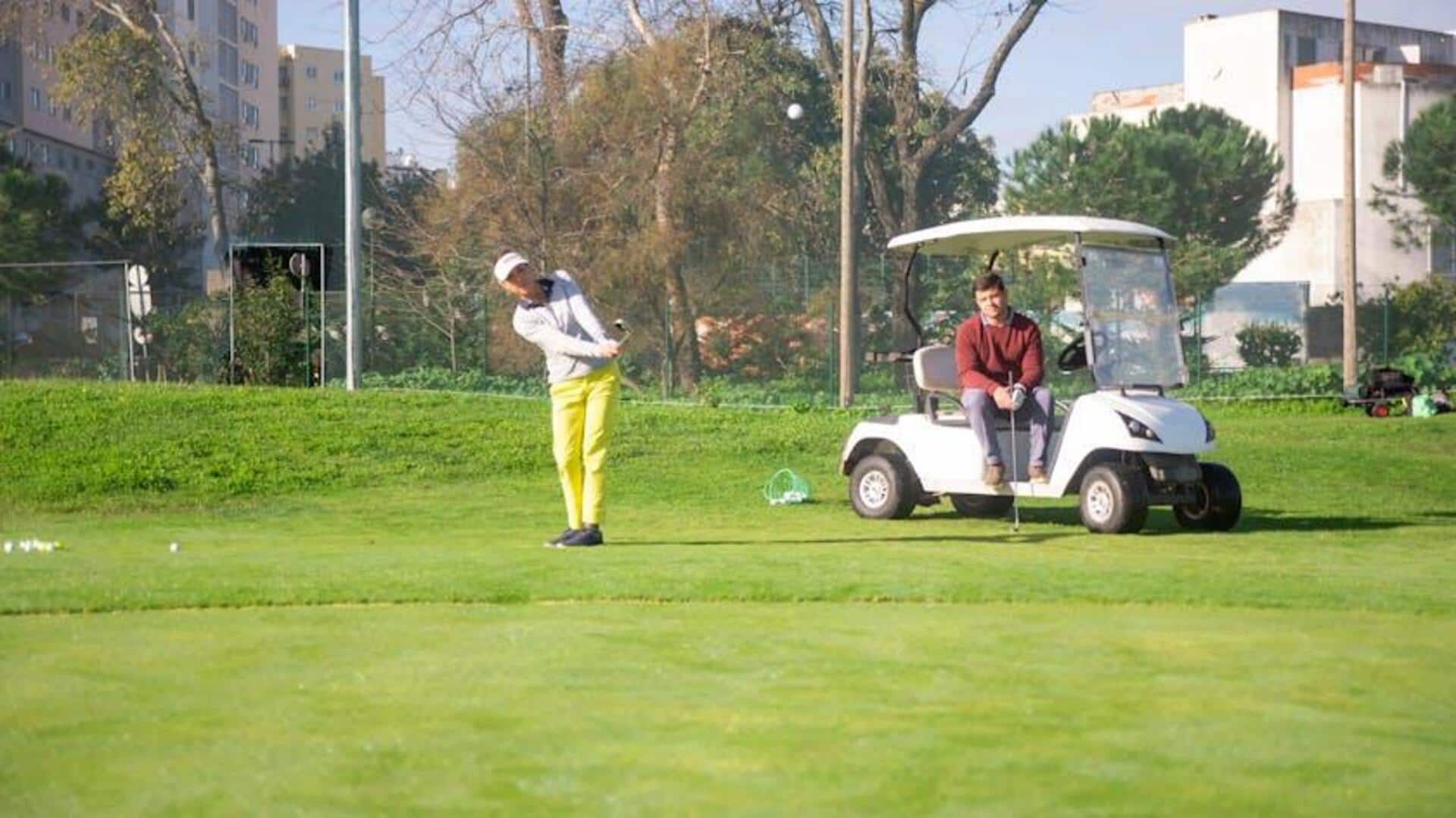 Probabilitas hole-in-one di lapangan golf