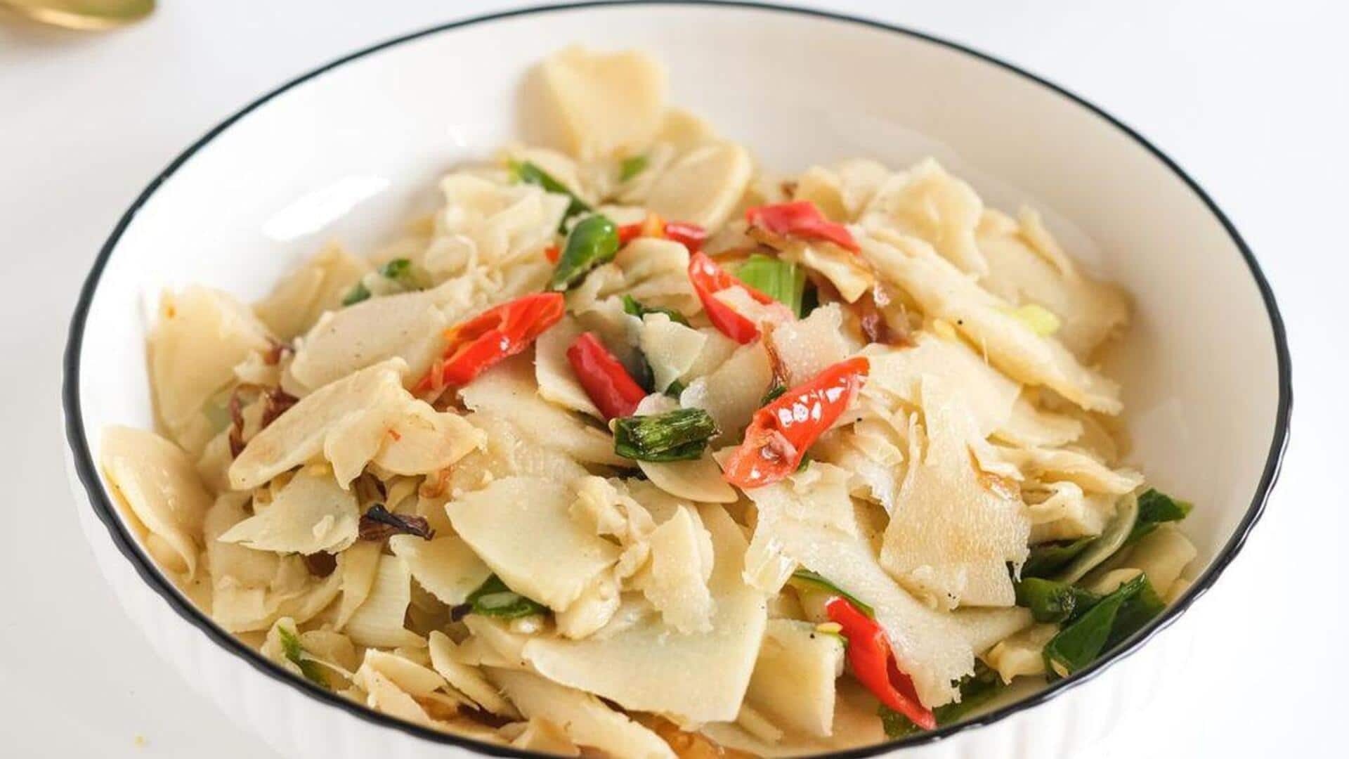 Hidangan Vegetarian Berbasis Rebung yang Menggugah Selera