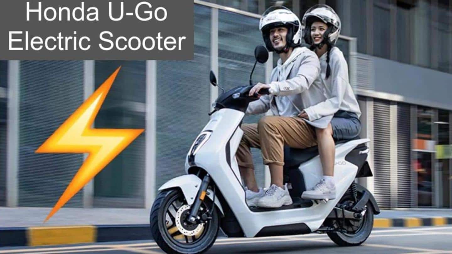 Honda luncurkan e-skuter terjangkau U-Go di Tiongkok
