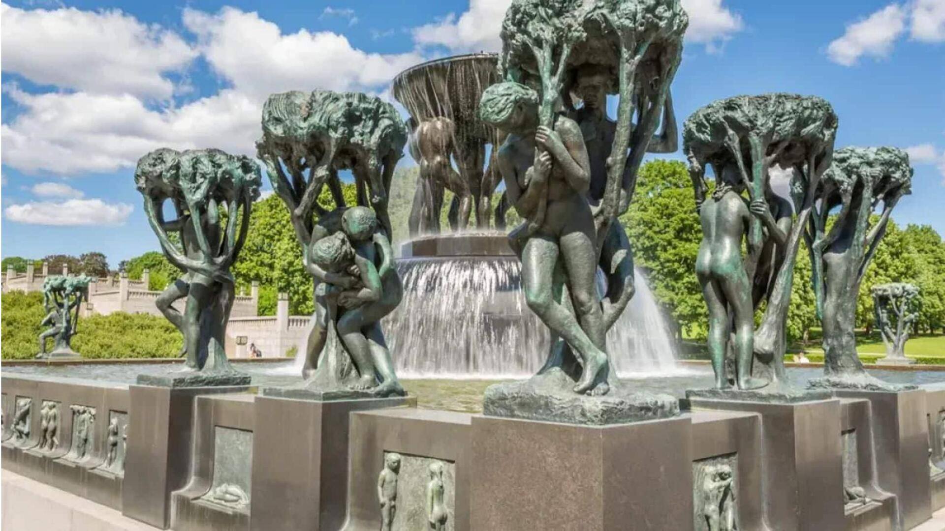 Pernahkah Anda ke Vigeland Sculpture Park di Oslo untuk piknik