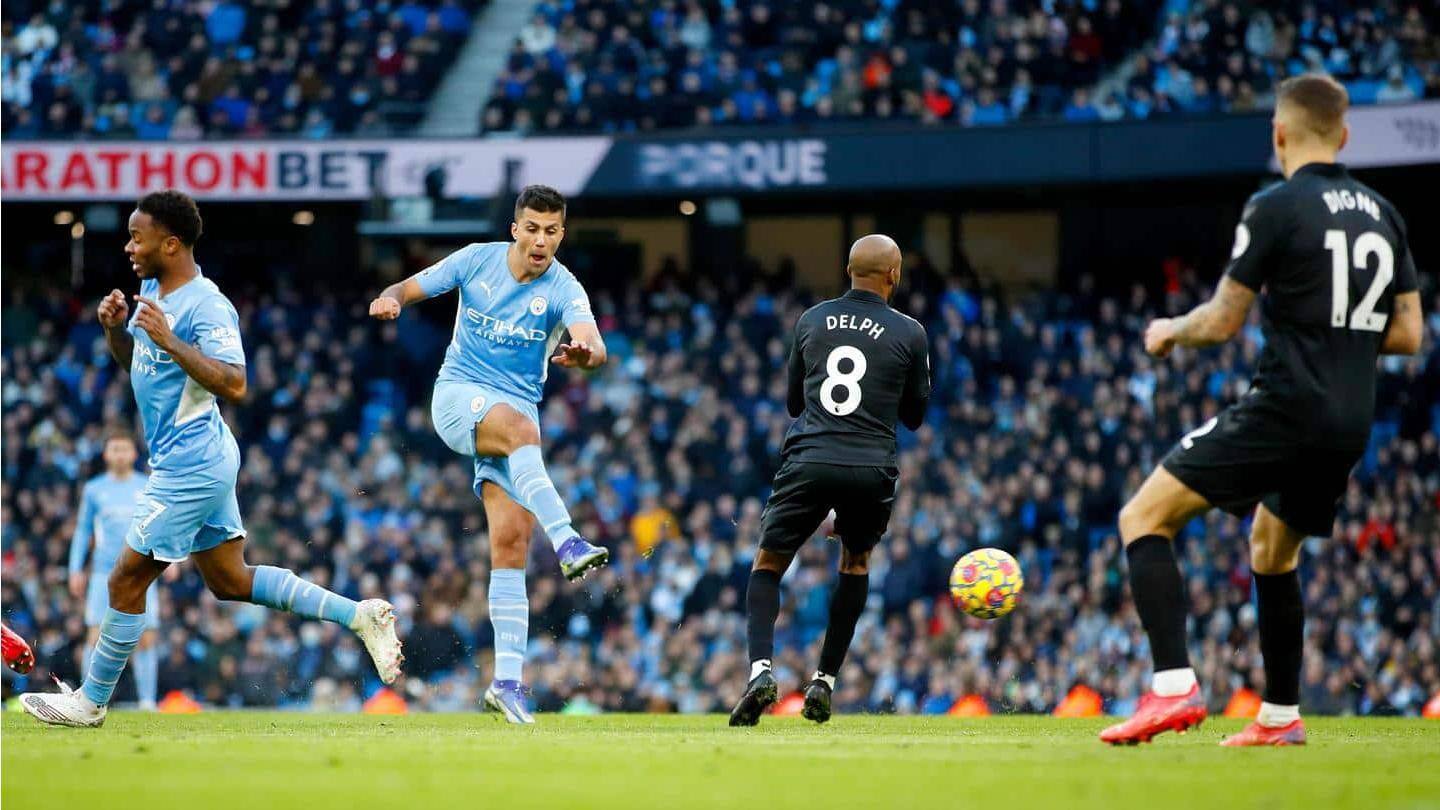 Liga Premier, Manchester City 3-0 Everton: Rekor terpecahkan