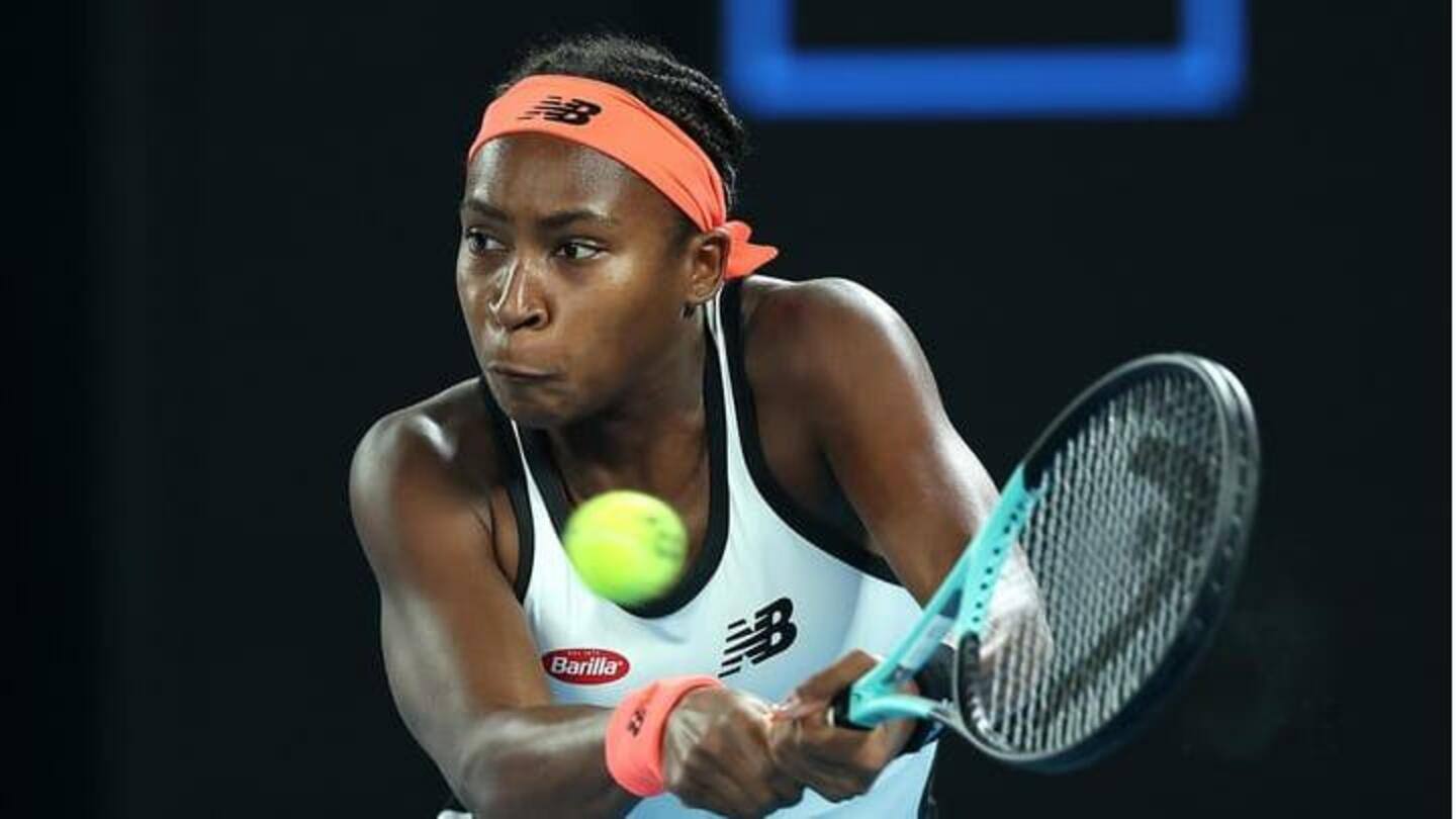 Coco Gauff singkirkan Emma Raducanu dari Australia Terbuka 2023