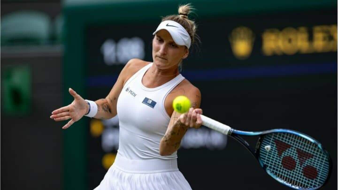 Wimbledon 2023: Marketa Vondrousova mencapai semifinal Grand Slam keduanya