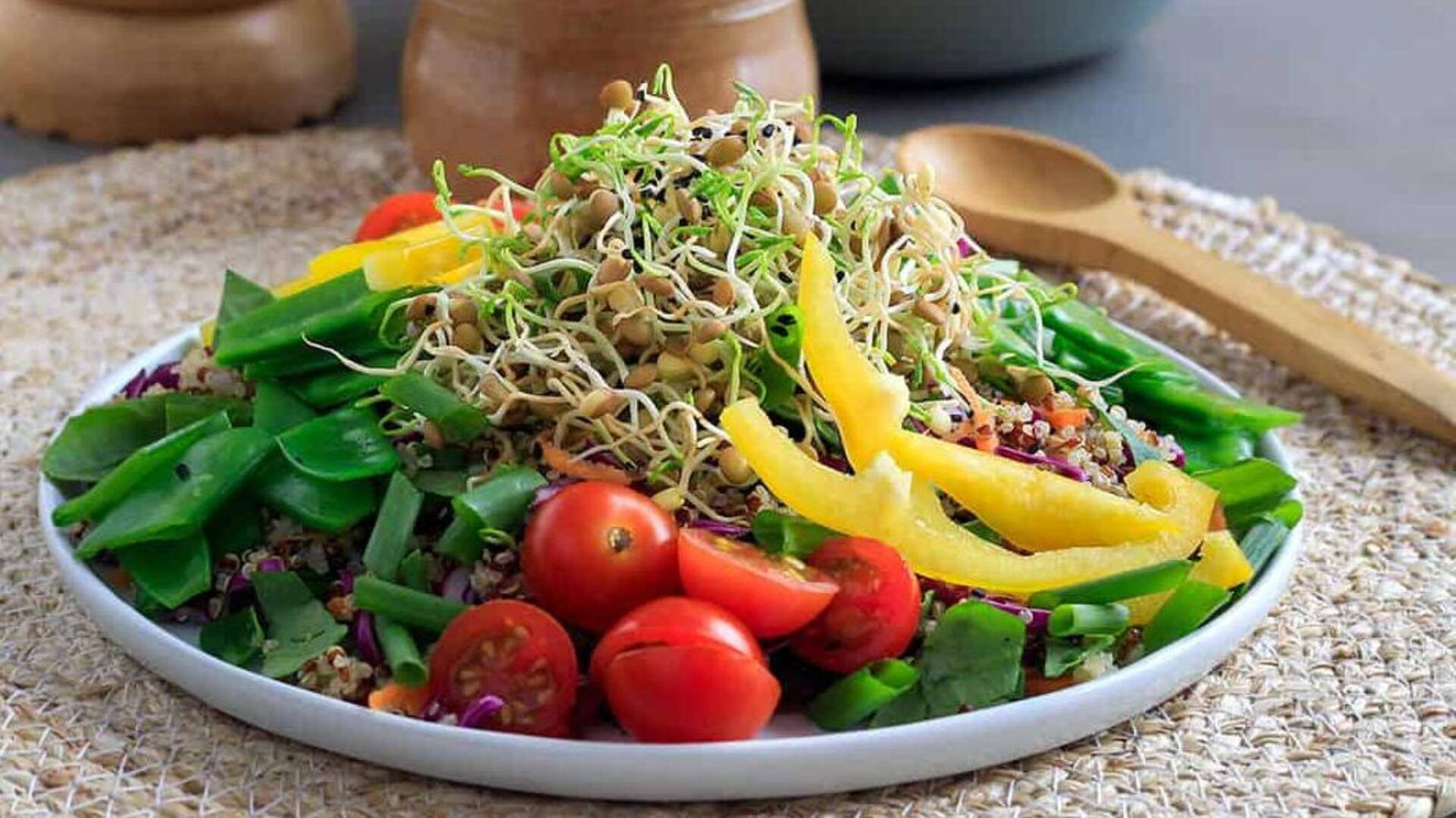 Hidangan Vegan yang Lezat dengan Bahan Dasar Kecambah Lentil