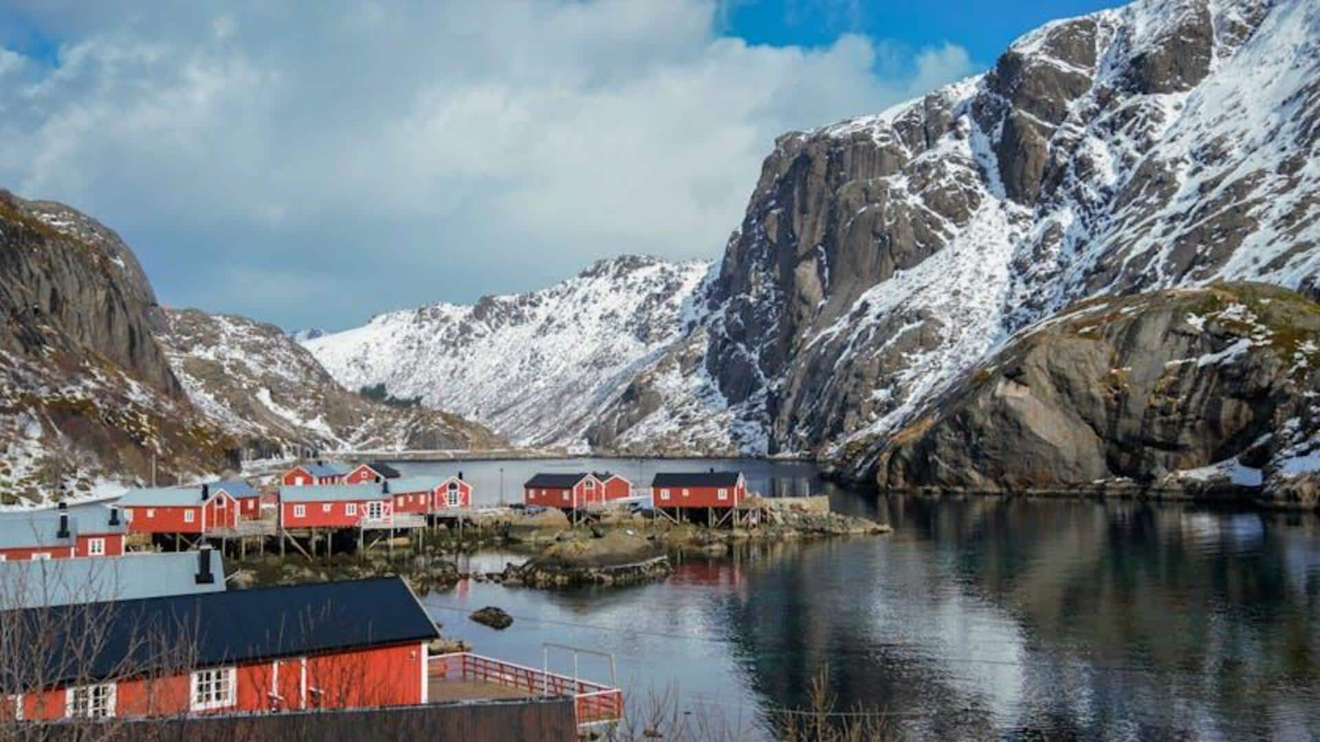 Keindahan Desa Pesisir Norwegia yang Memukau