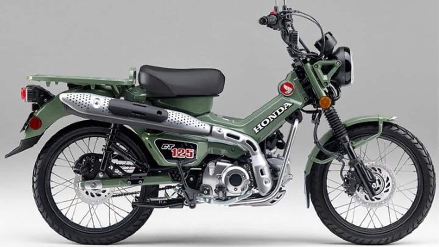 Honda CT125 2022 dengan pilihan cat baru debut di Jepang