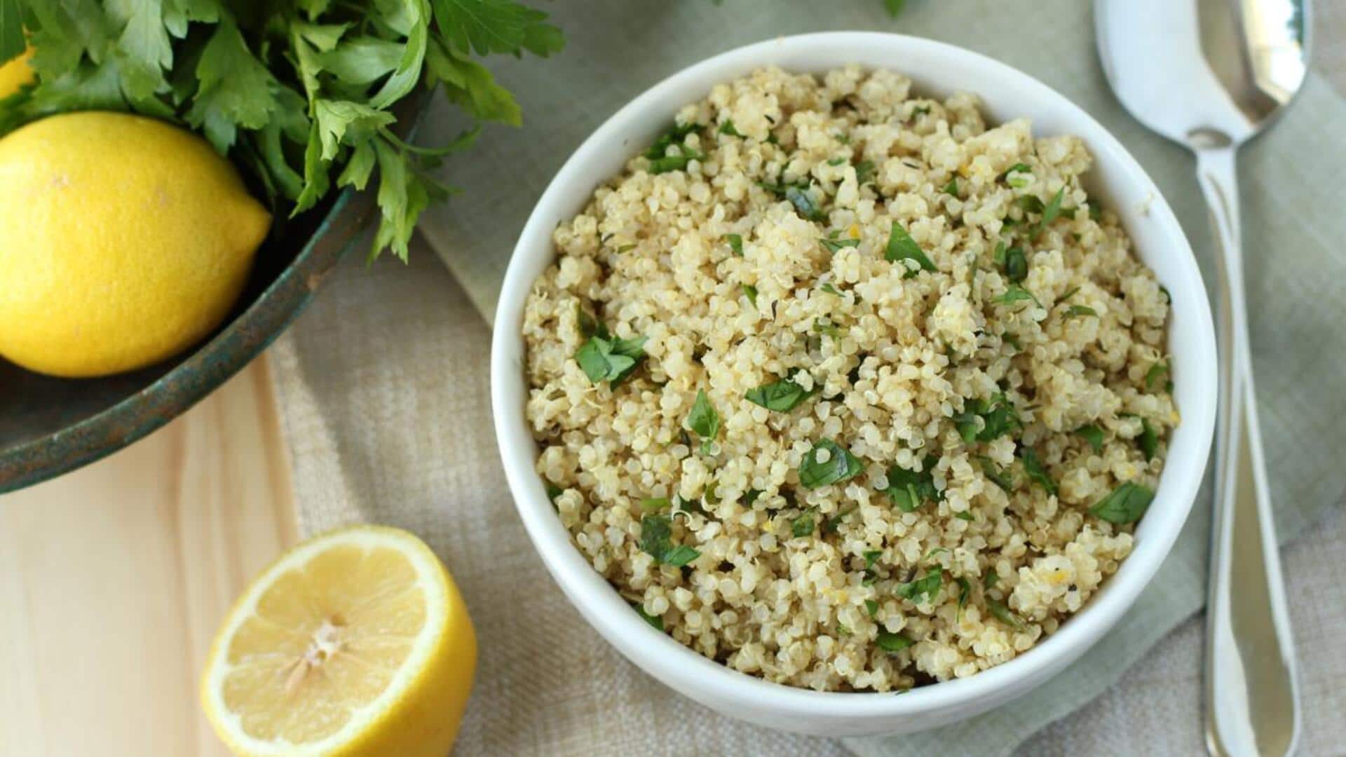 Membuat Hidangan Lezat dengan Quinoa dan Perpaduan Herbal