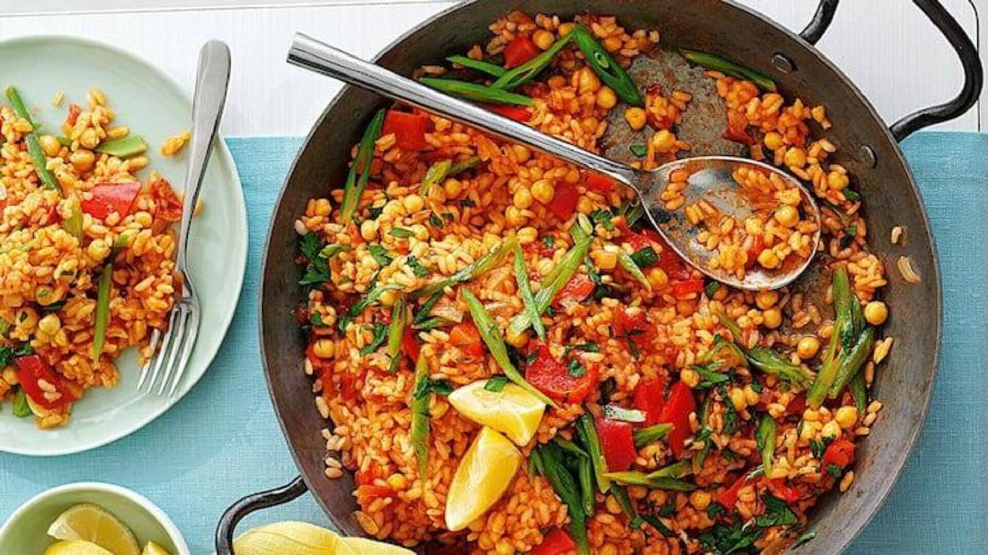 Cara Lengkap Dalam Menyajikan Paella Vegetarian Khas Spanyol