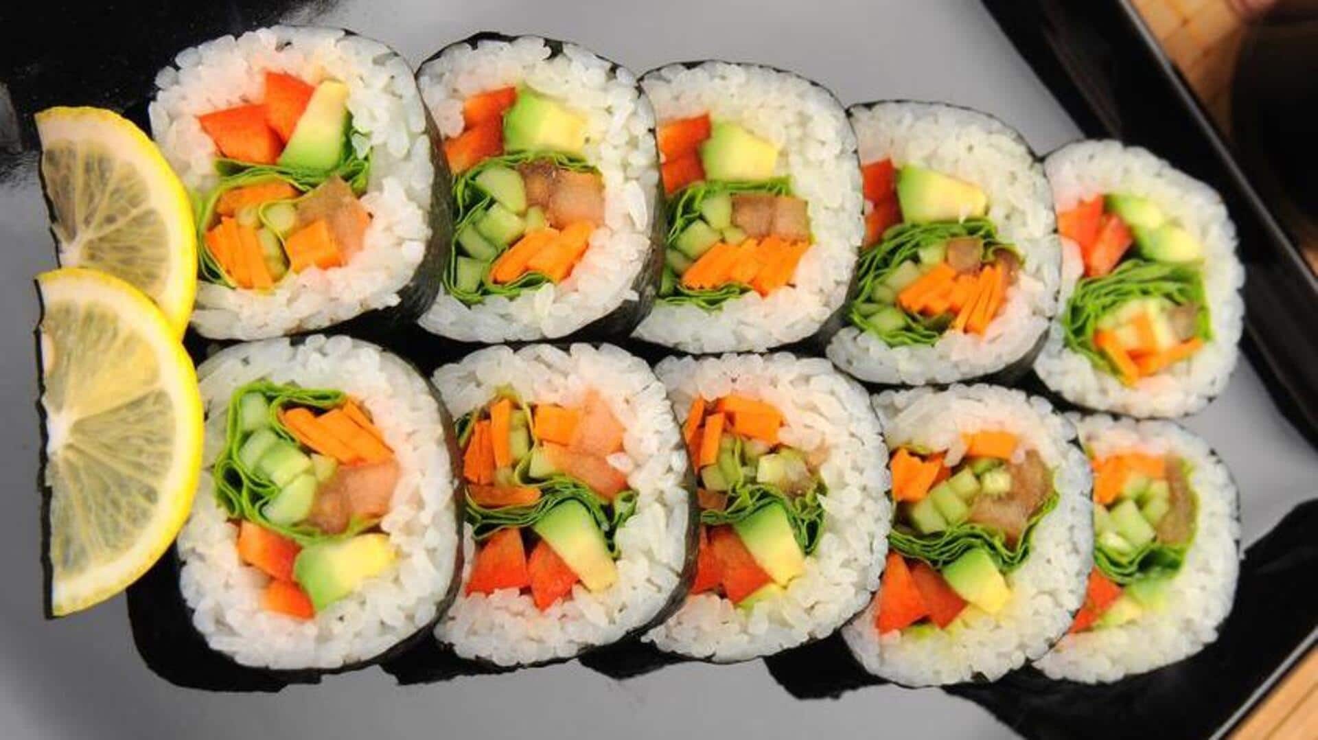 Petualangan Sushi Vegan Fusion di Jakarta Petualangan Sushi Vegan Fusion di Jakarta