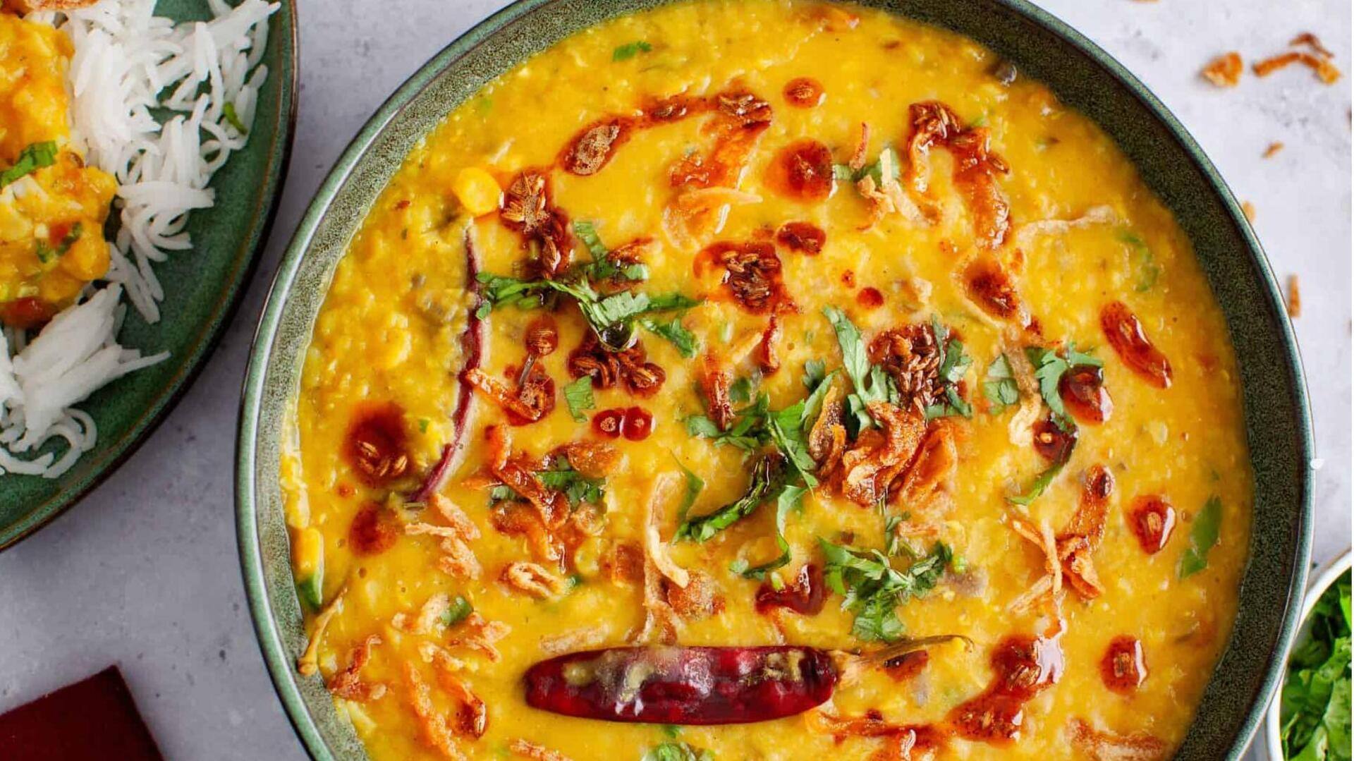 Cara Unik dalam Menghias Dal Tadka