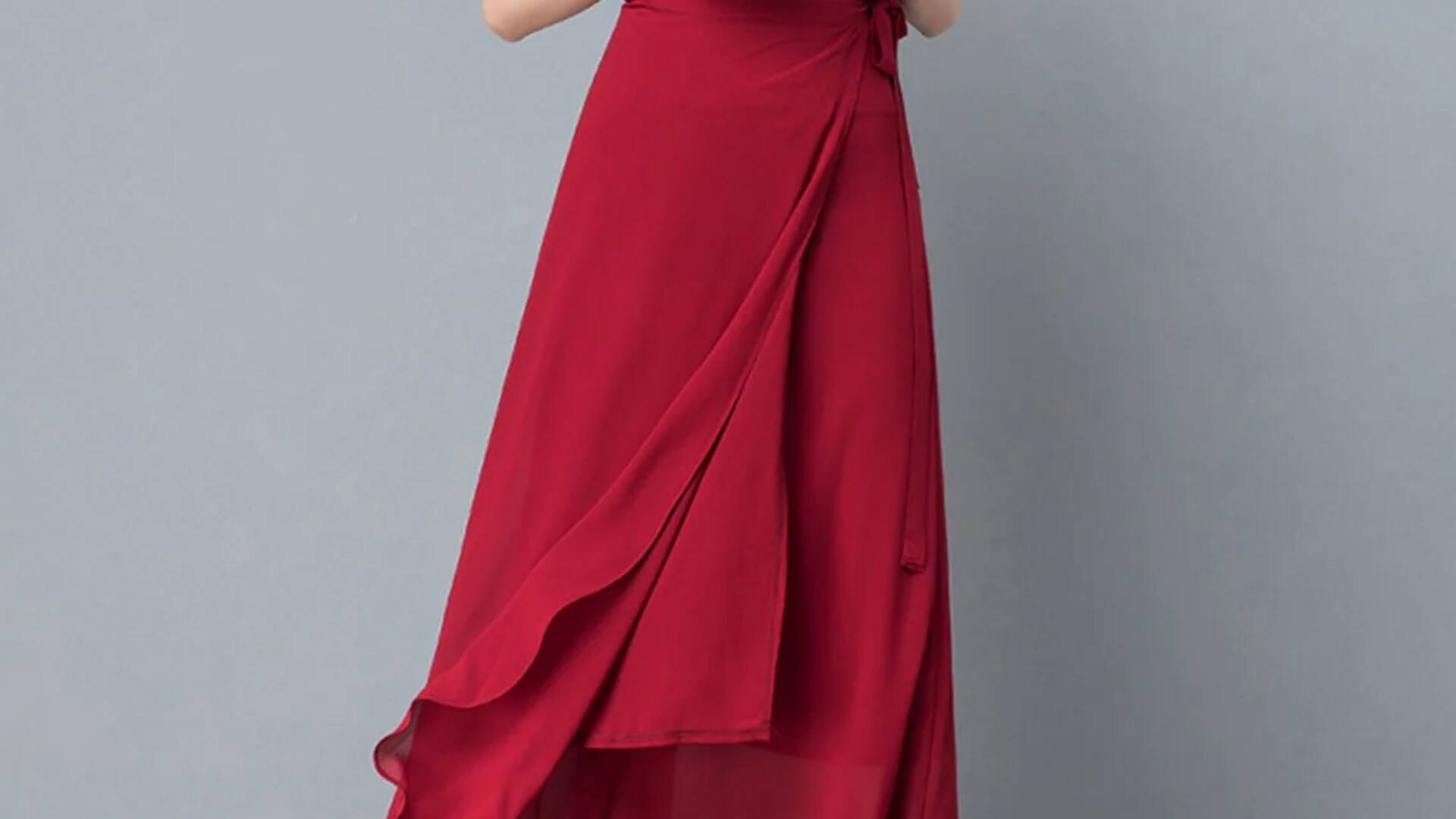 Gaya rok lilit yang tak lekang waktu