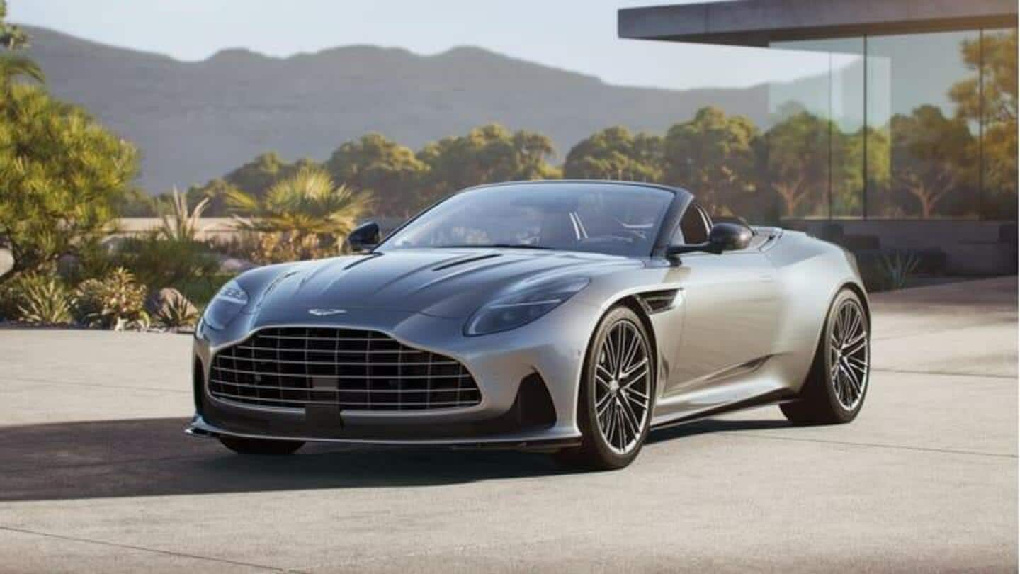 Aston Martin DB12 Volante debut sebagai mobil konvertibel bertenaga 671 hp