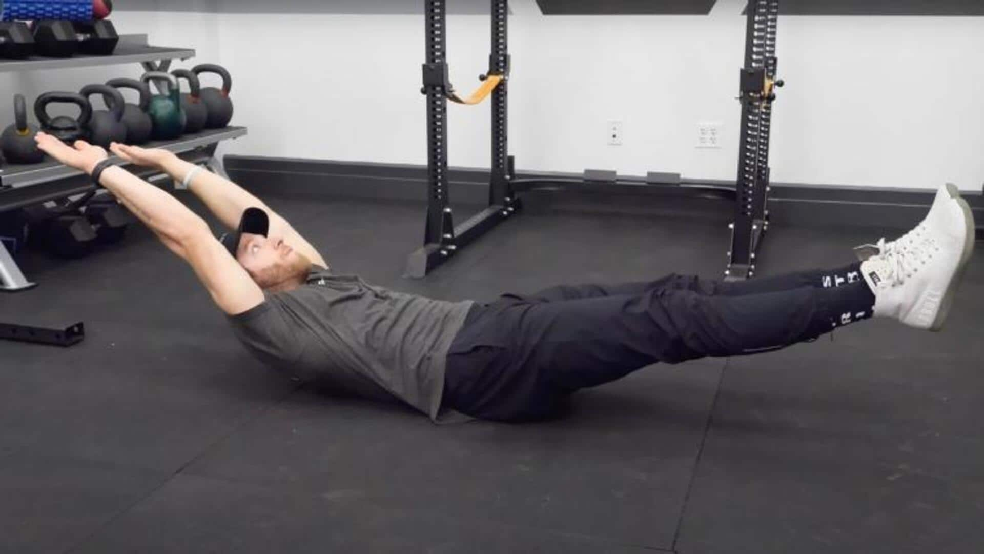 Menguatkan Otot Inti Dengan Latihan Hollow Body Hold