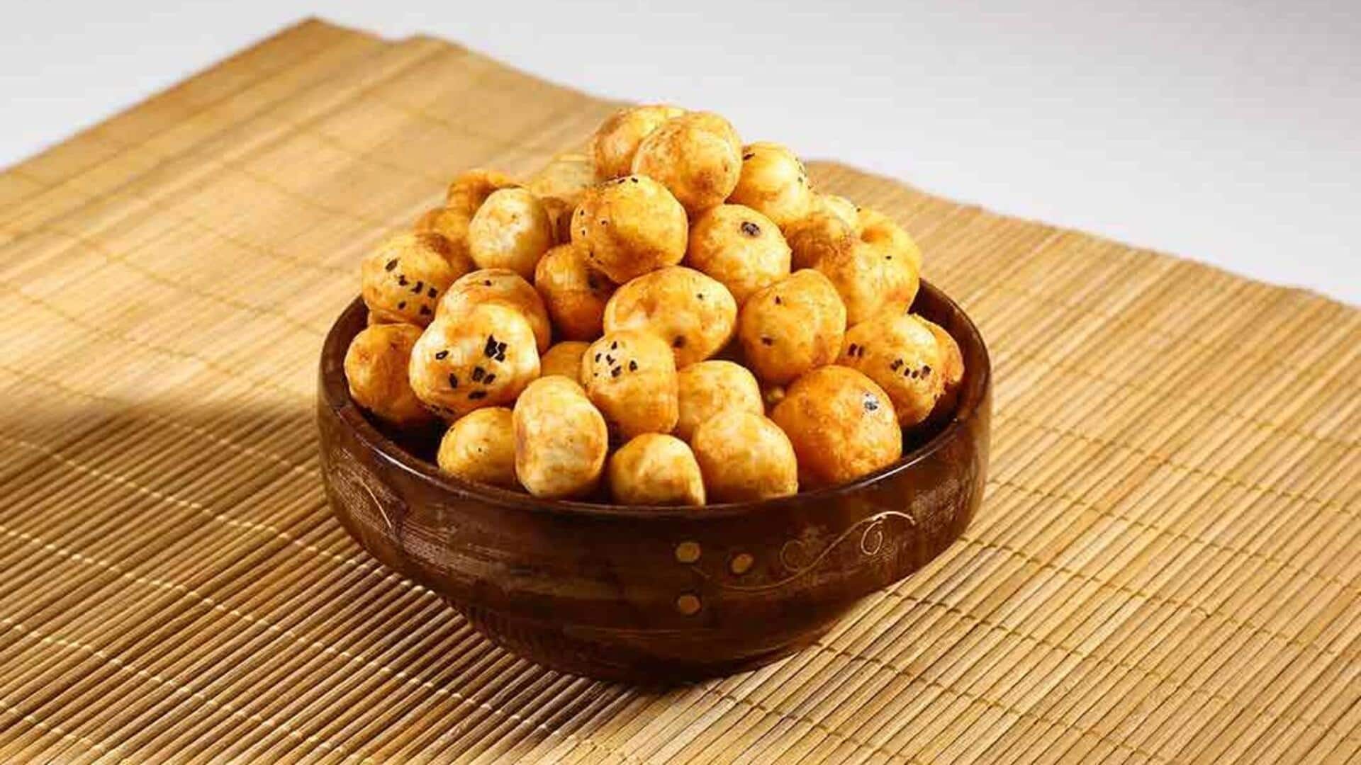 Menikmati Lima Resep Makhana Panggang