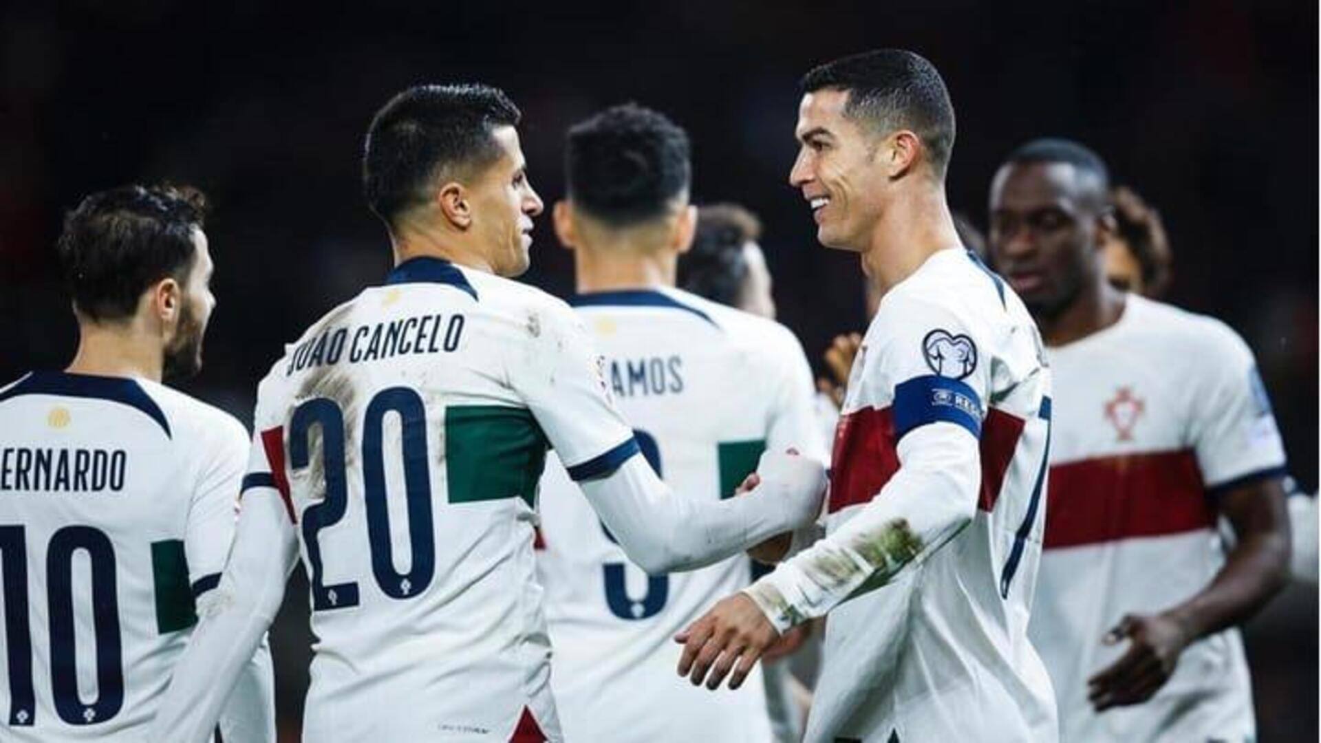 Cristiano Ronaldo mencapai 41 gol kualifikasi Kejuaraan Eropa: Statistik