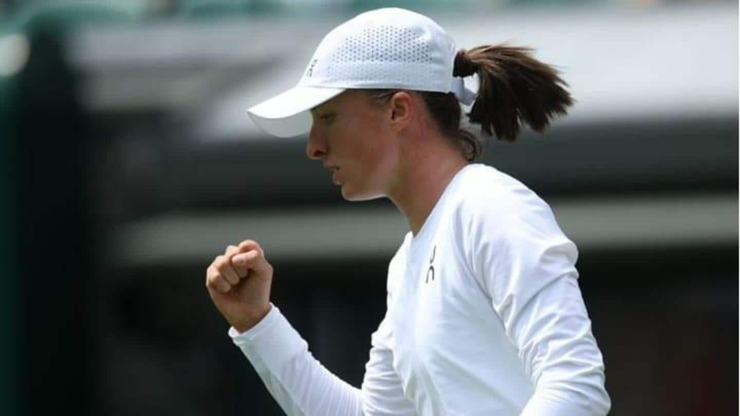 Wimbledon 2023: Iga Swiatek mengalahkan Zhu Lin, mencapai babak kedua