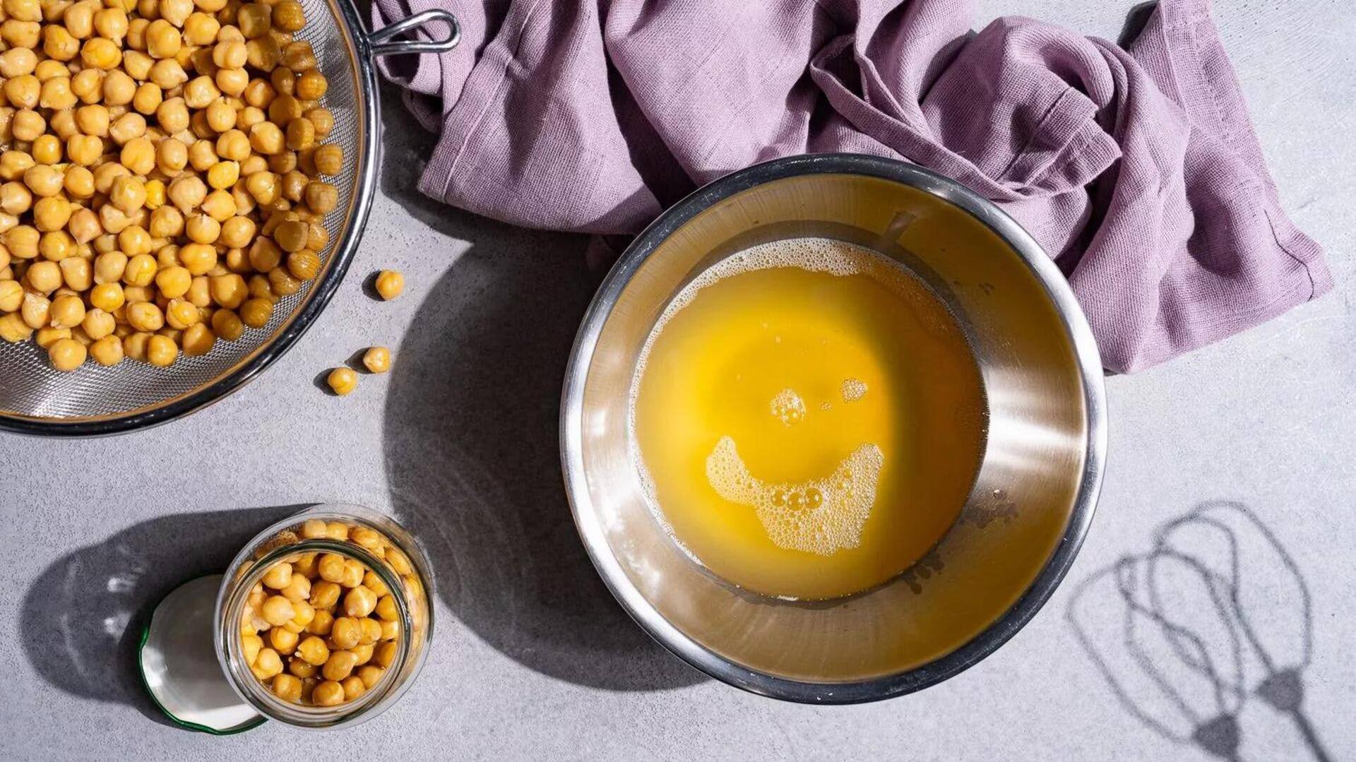 5 Cara Mengejutkan dalam Memanfaatkan Air Kacang Chickpea