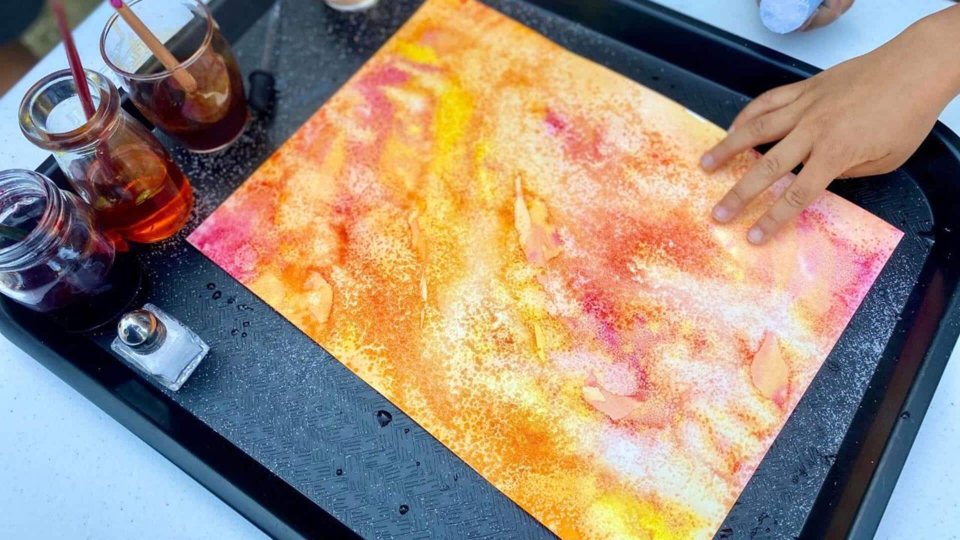 Lima Teknik Unik dalam Memadukan Tekstur Cat Air