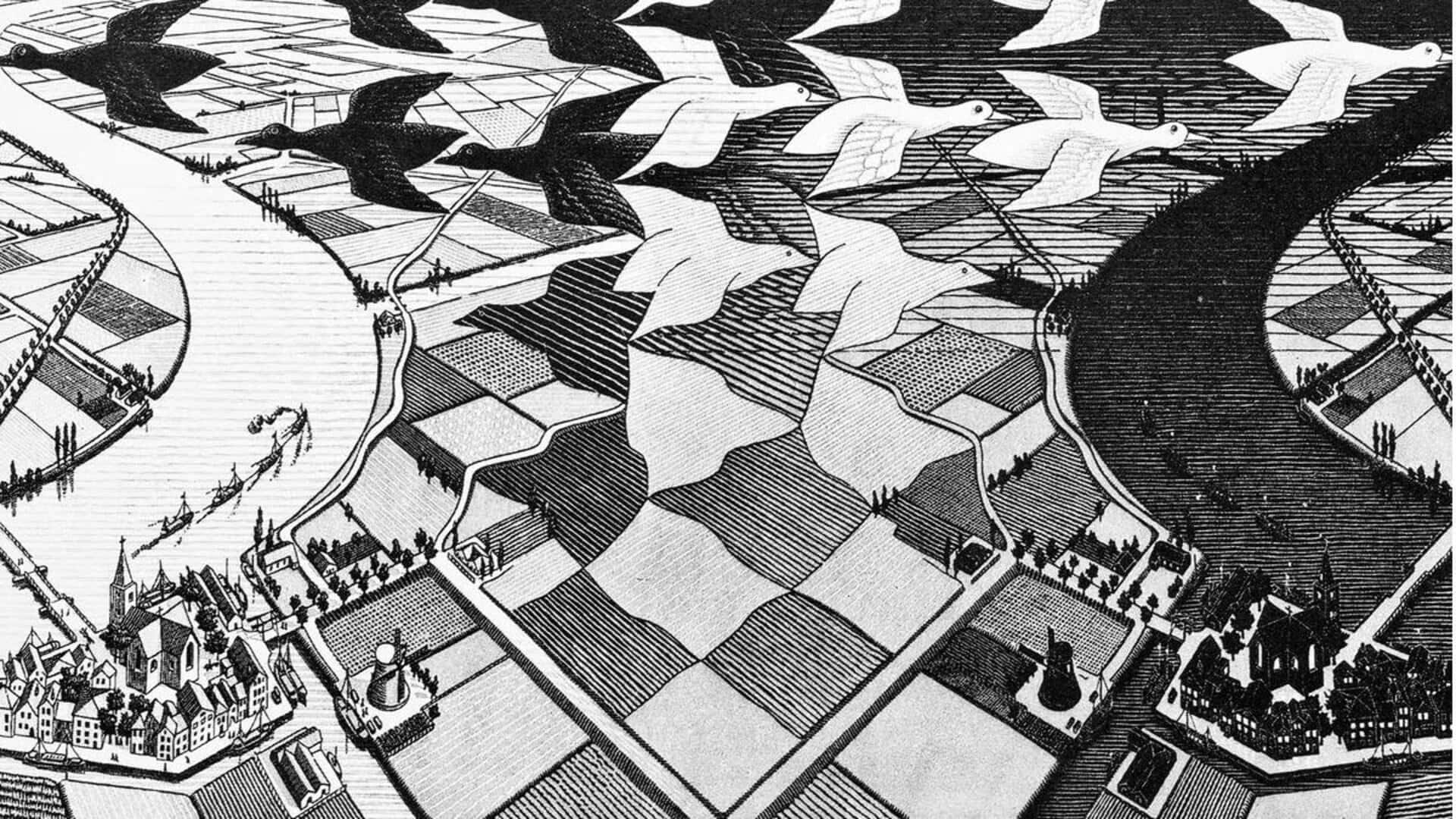 Menggambar Potret dengan Teknik Ruang Negatif