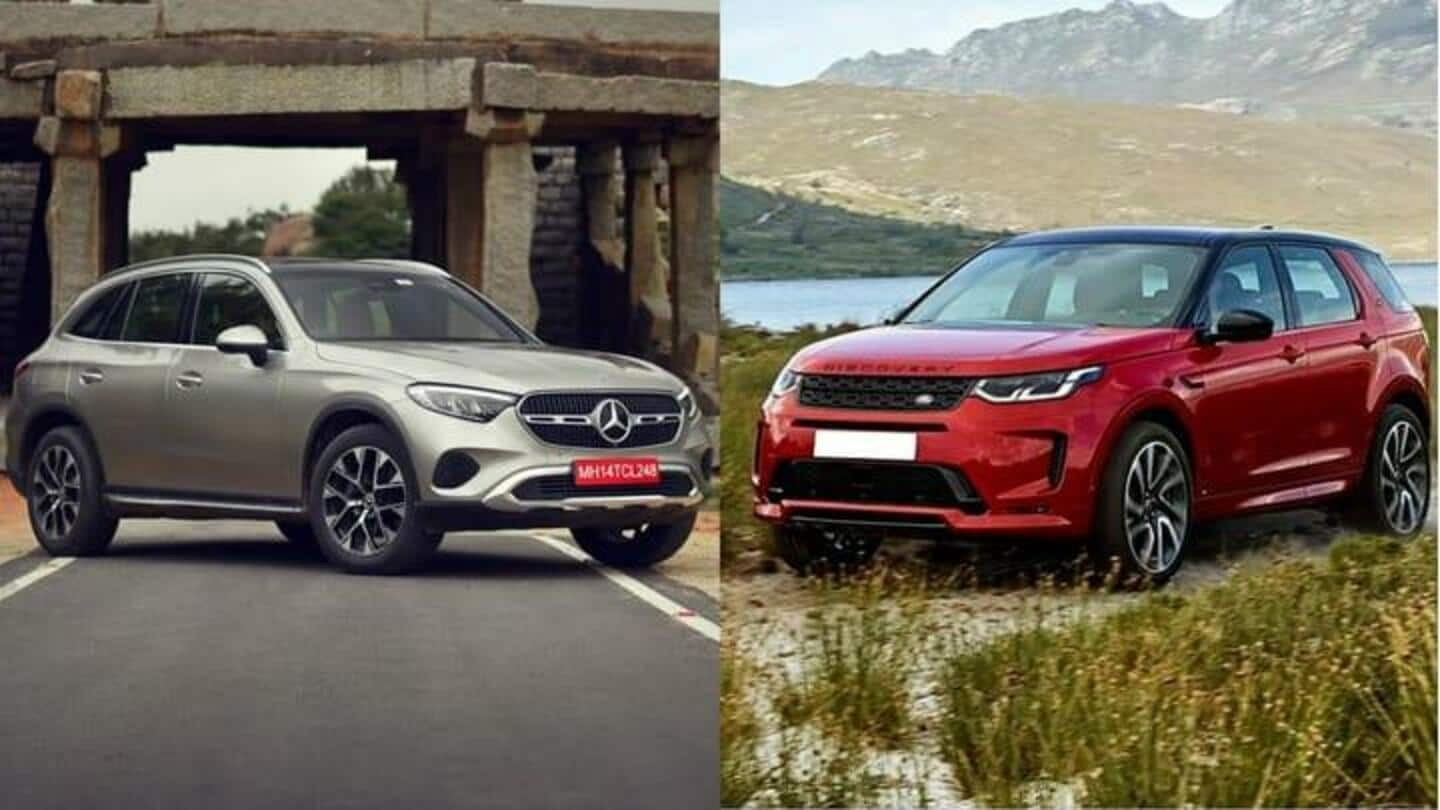 Perbandingan Mercedes-Benz GLC 2023 vs Land Rover Discovery Sport