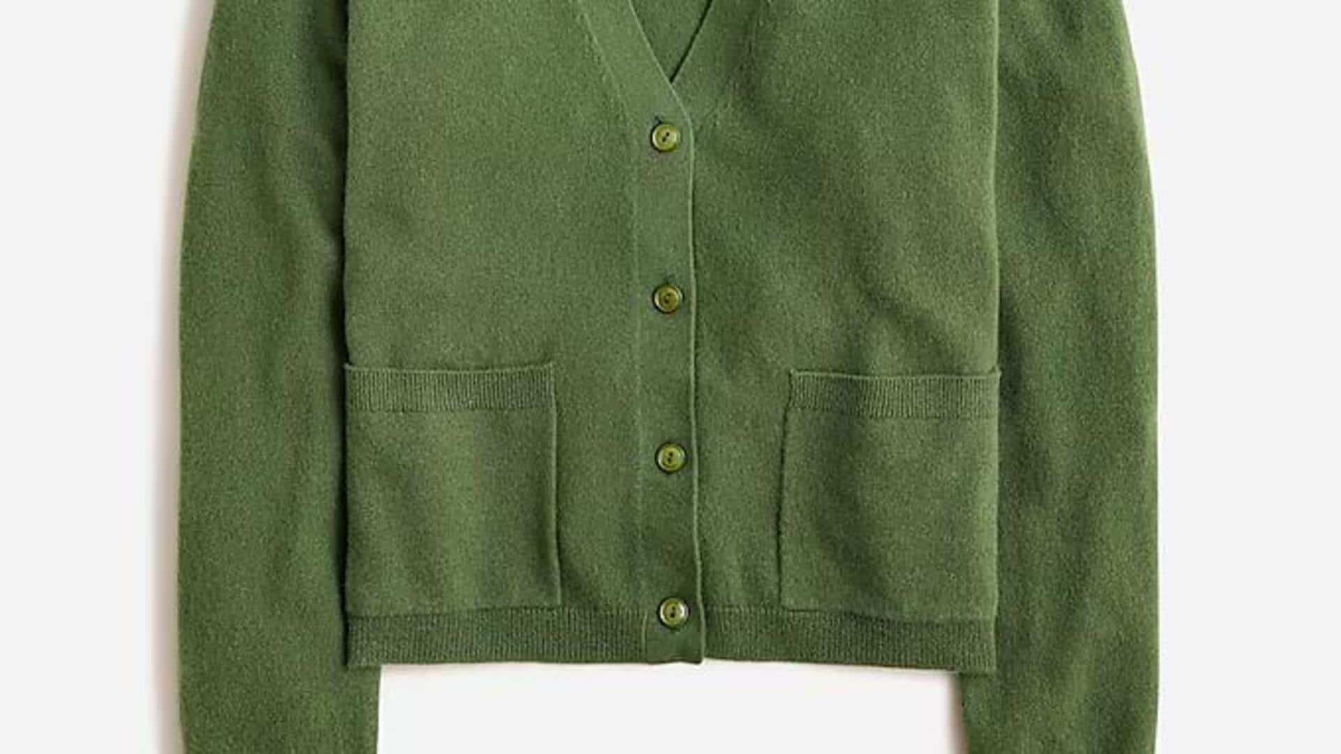 Lima tren kantong tambal yang mengubah kardigan musim dingin India