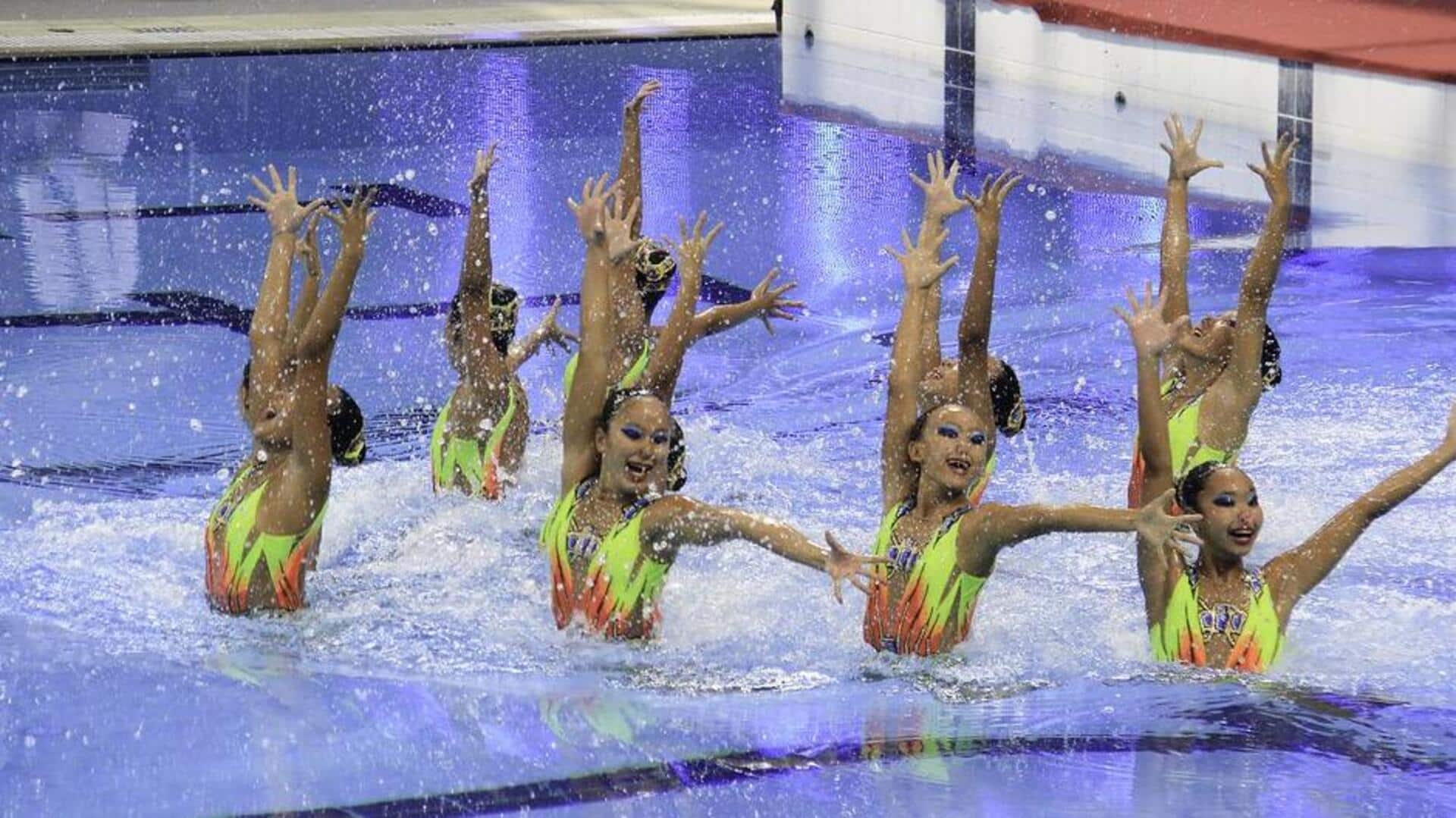 Musik bawah air dalam renang sinkronisasi