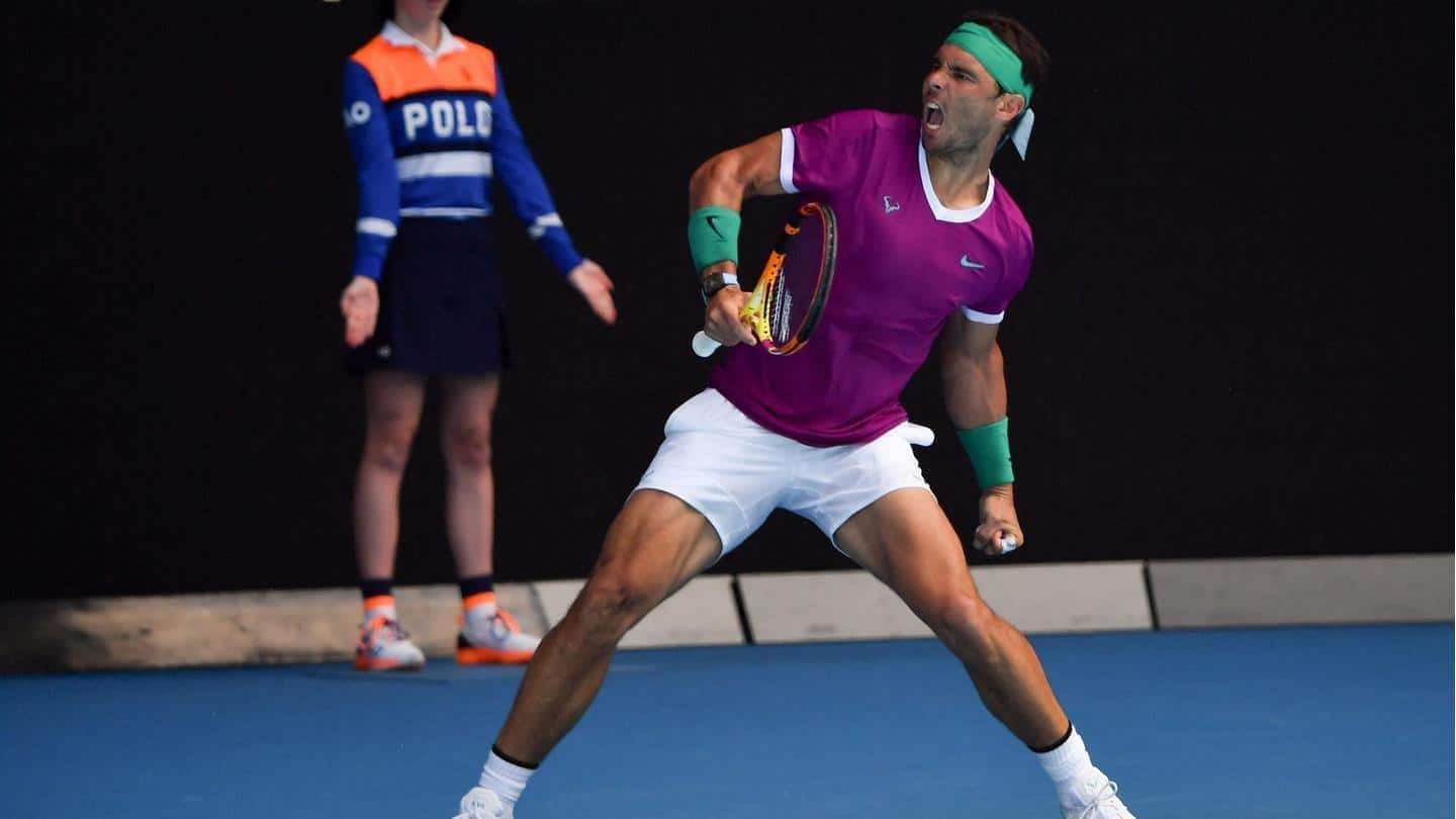 Mengupas statistik bintang tenis Spanyol Rafael Nadal pada 2022