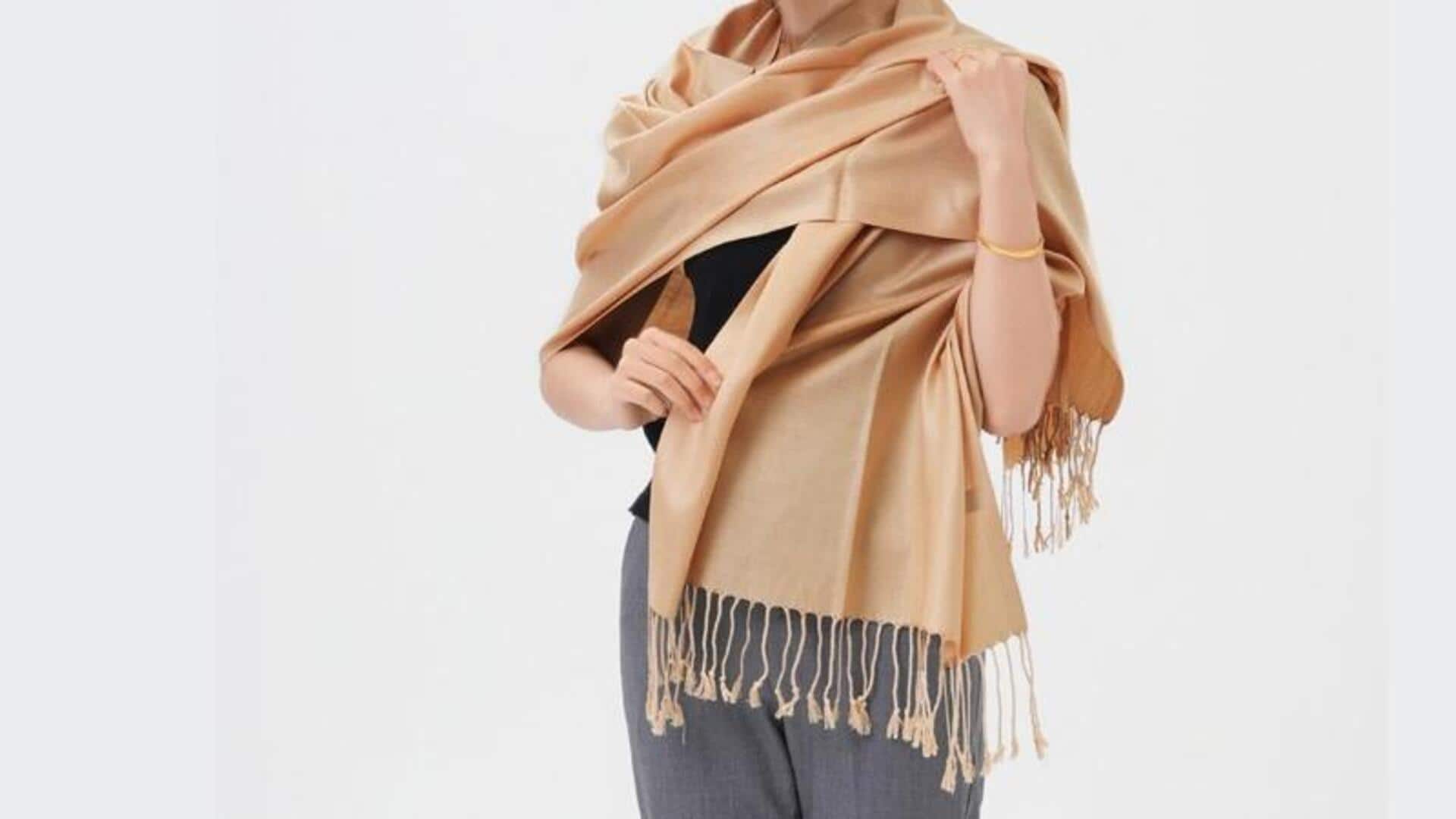 Syal Pashmina: Tambahan sempurna untuk koleksi musim semi Anda