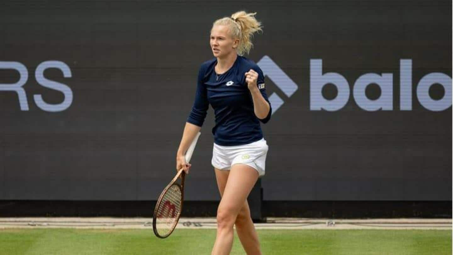 Katerina Siniakova Memenangkan Bad Homburg Terbuka 2023: Statistiknya