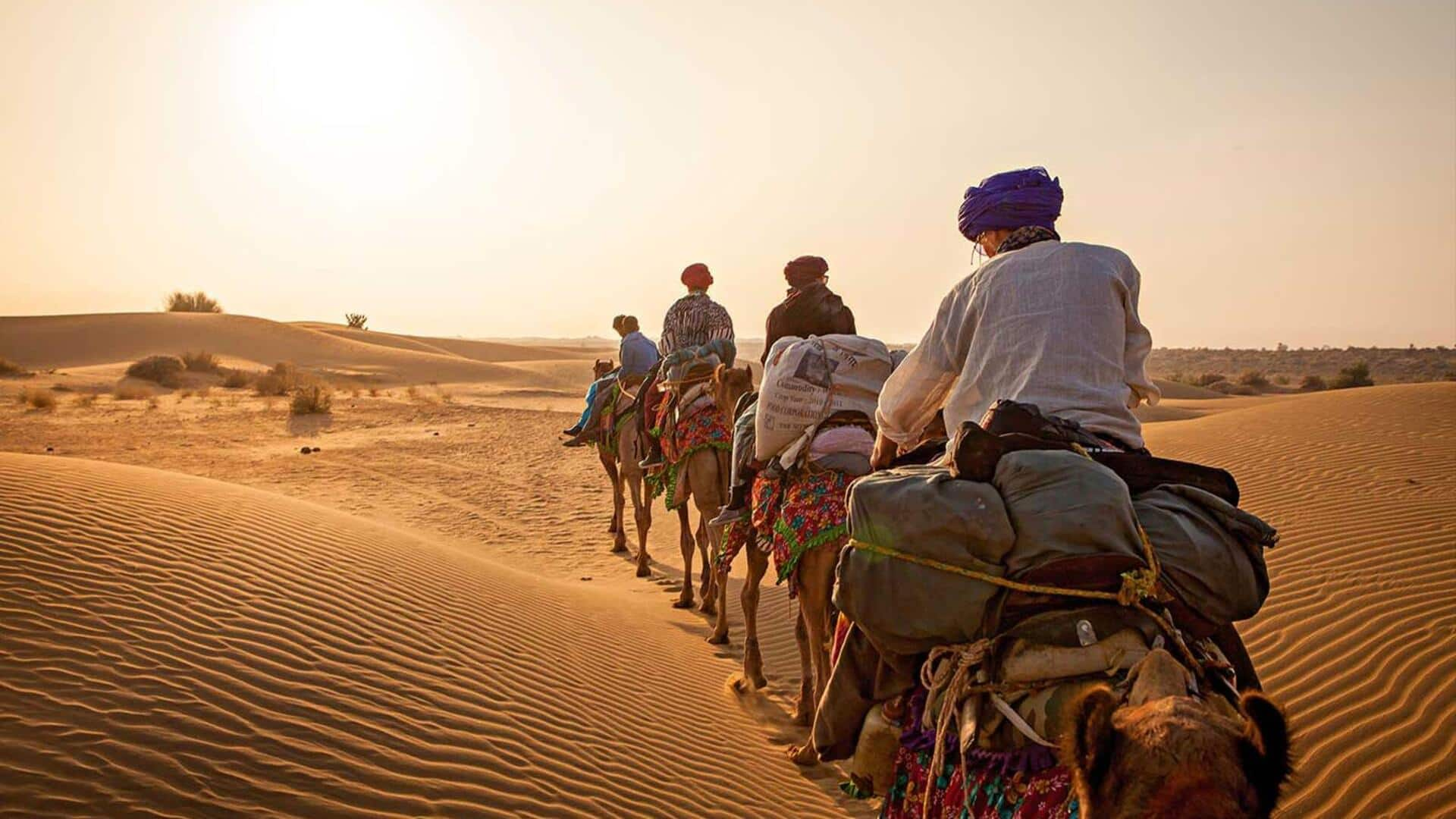 Menjelajahi Keindahan Gurun Thar Di Rajasthan, India