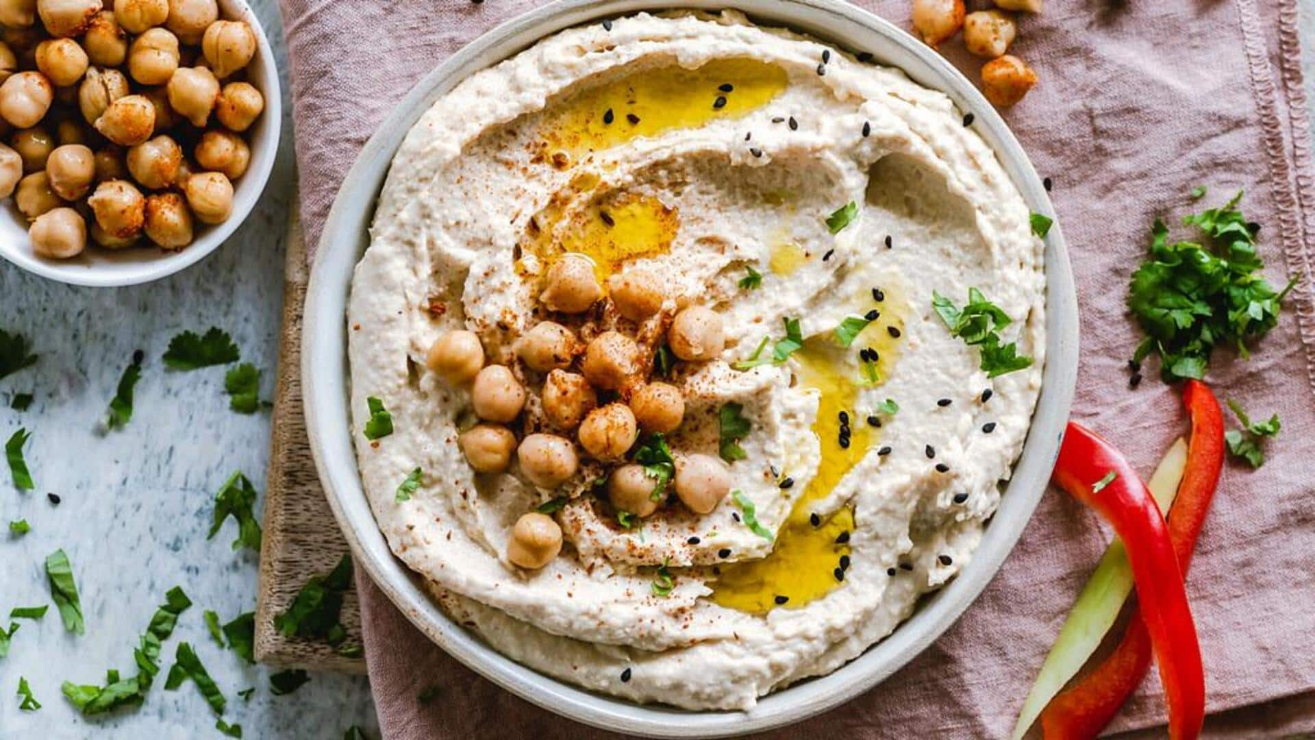 Panduan membuat Hummus Bowl Mediterania yang lezat