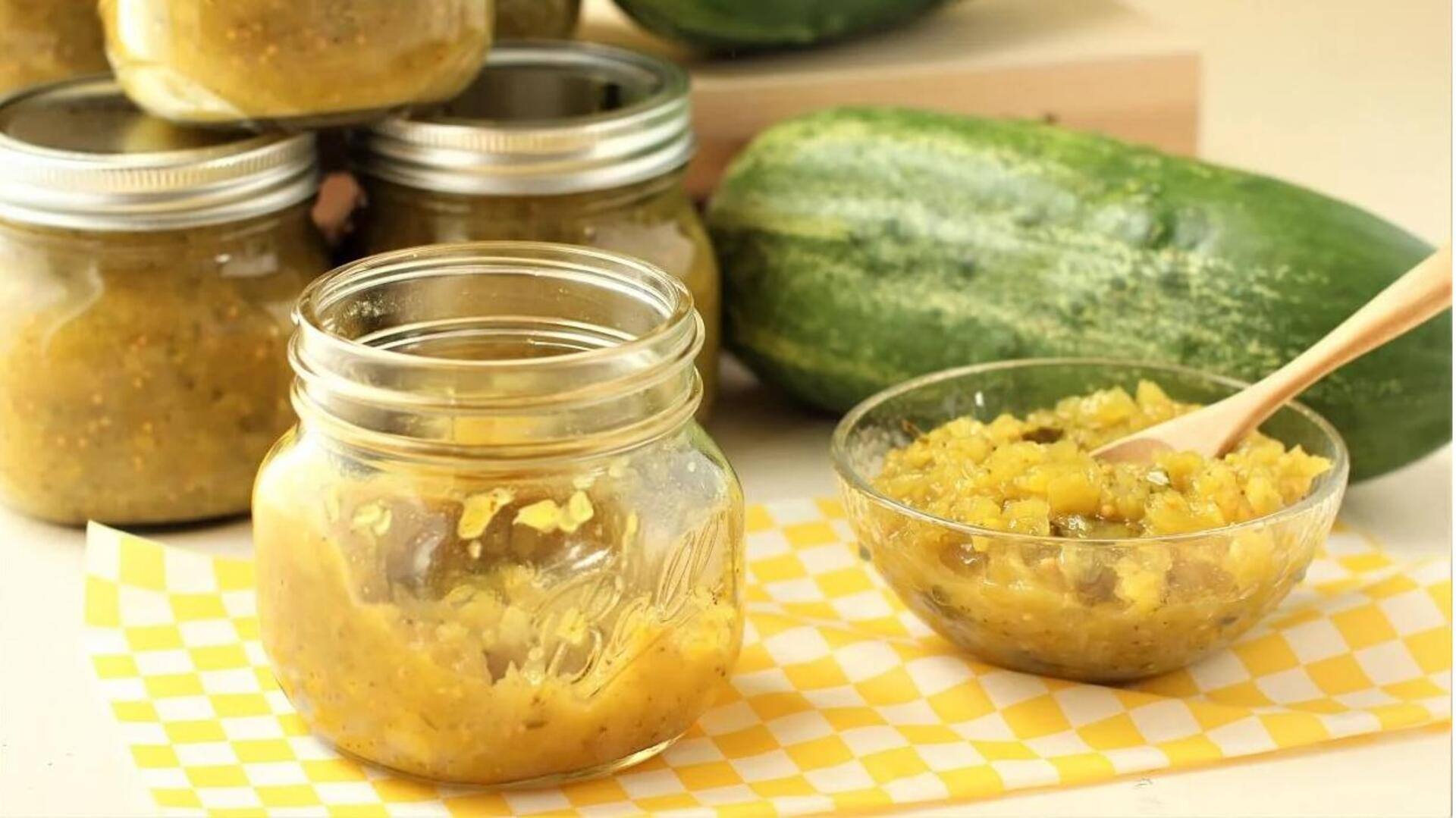 Relish Mentimun Buatan Sendiri: Kondimen dengan Rasa Segar dan Asam