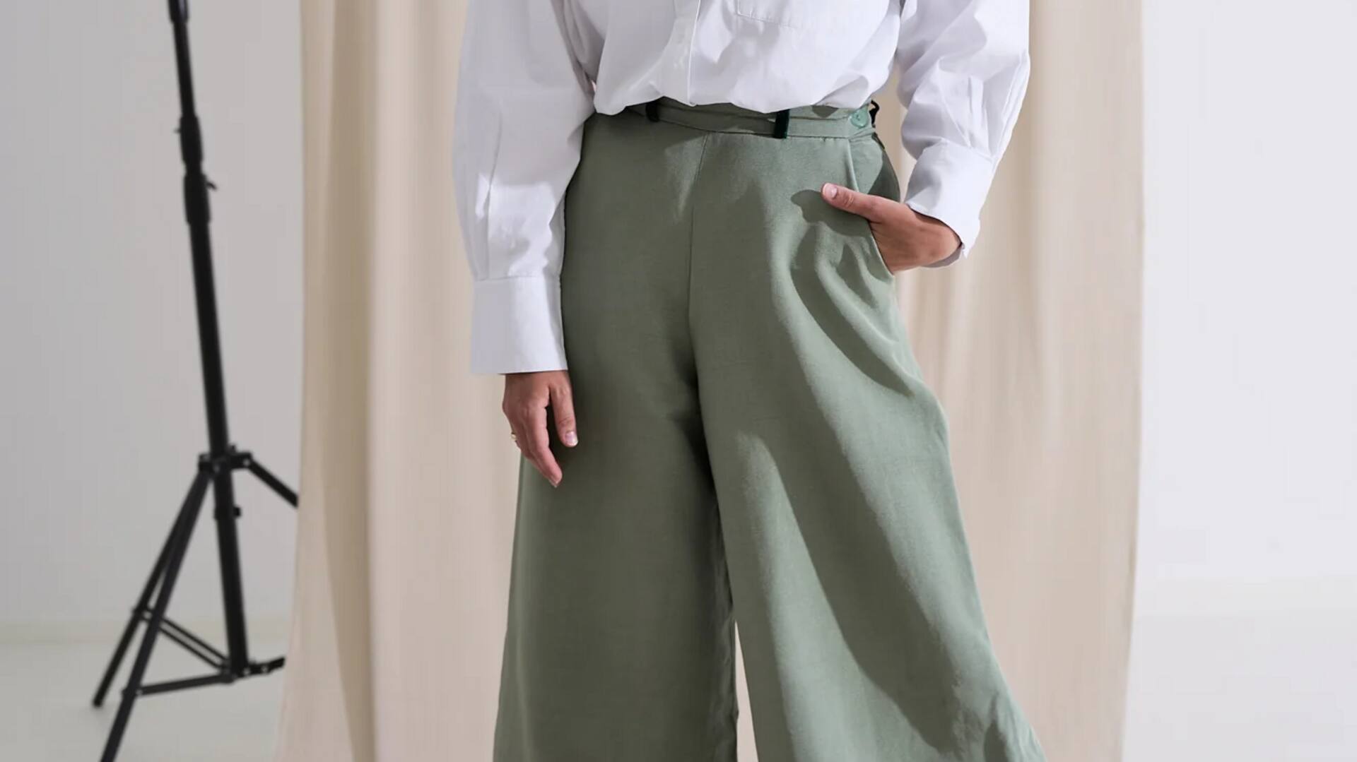 Celana Palazzo India: Elegansi sepanjang tahun