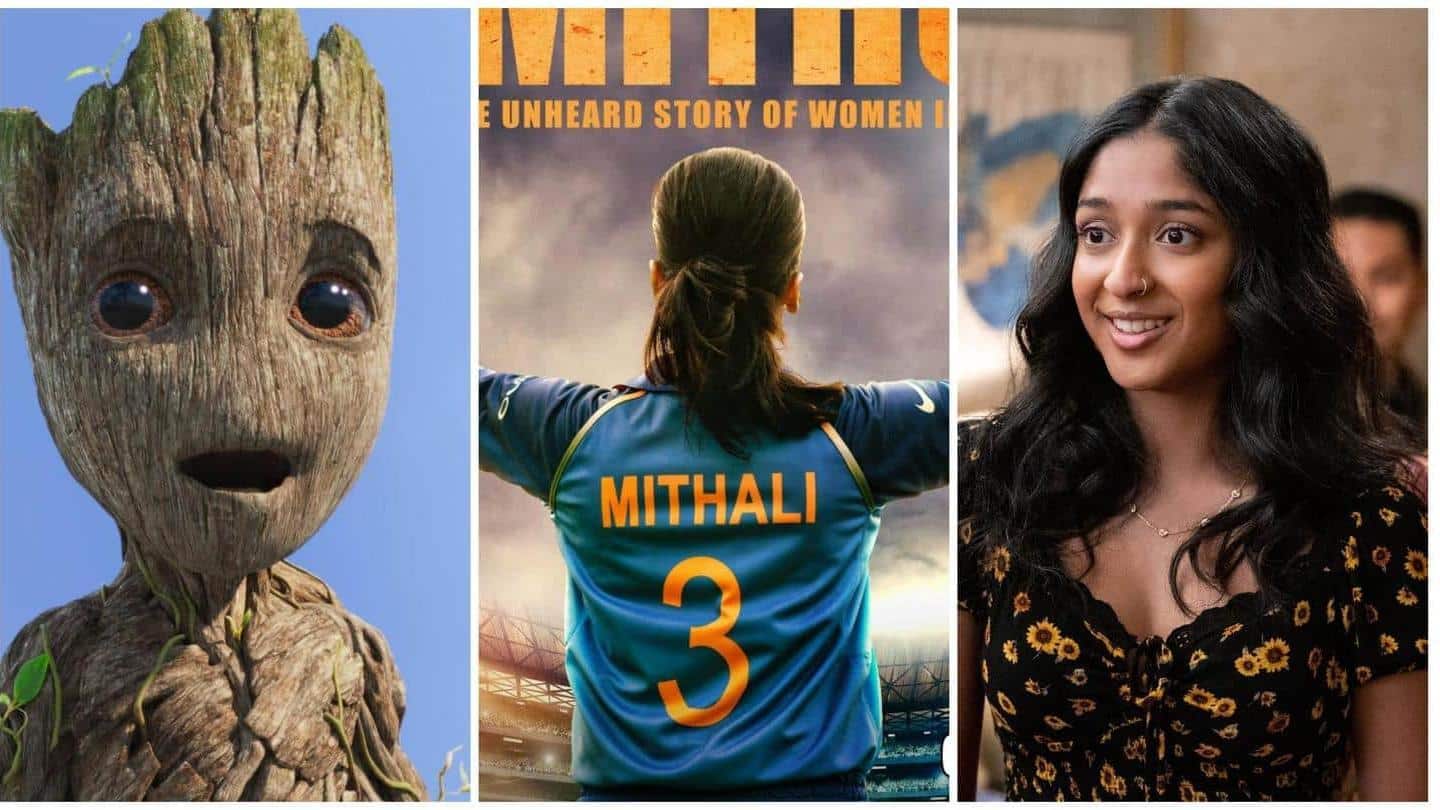'I Am Groot' dan 'Shabaash Mithu': Inilah daftar tonton akhir pekan di platform streaming