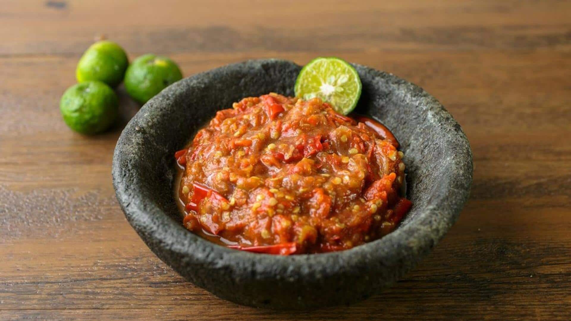 Lima Tips untuk Membuat Sambal Vegetarian Indonesia yang Sempurna