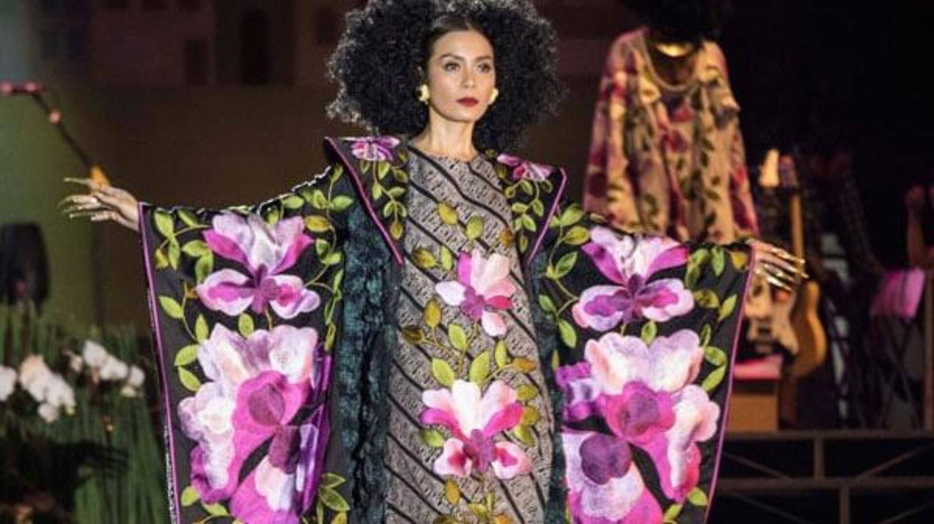 Inspirasi fesyen dari flora Indonesia