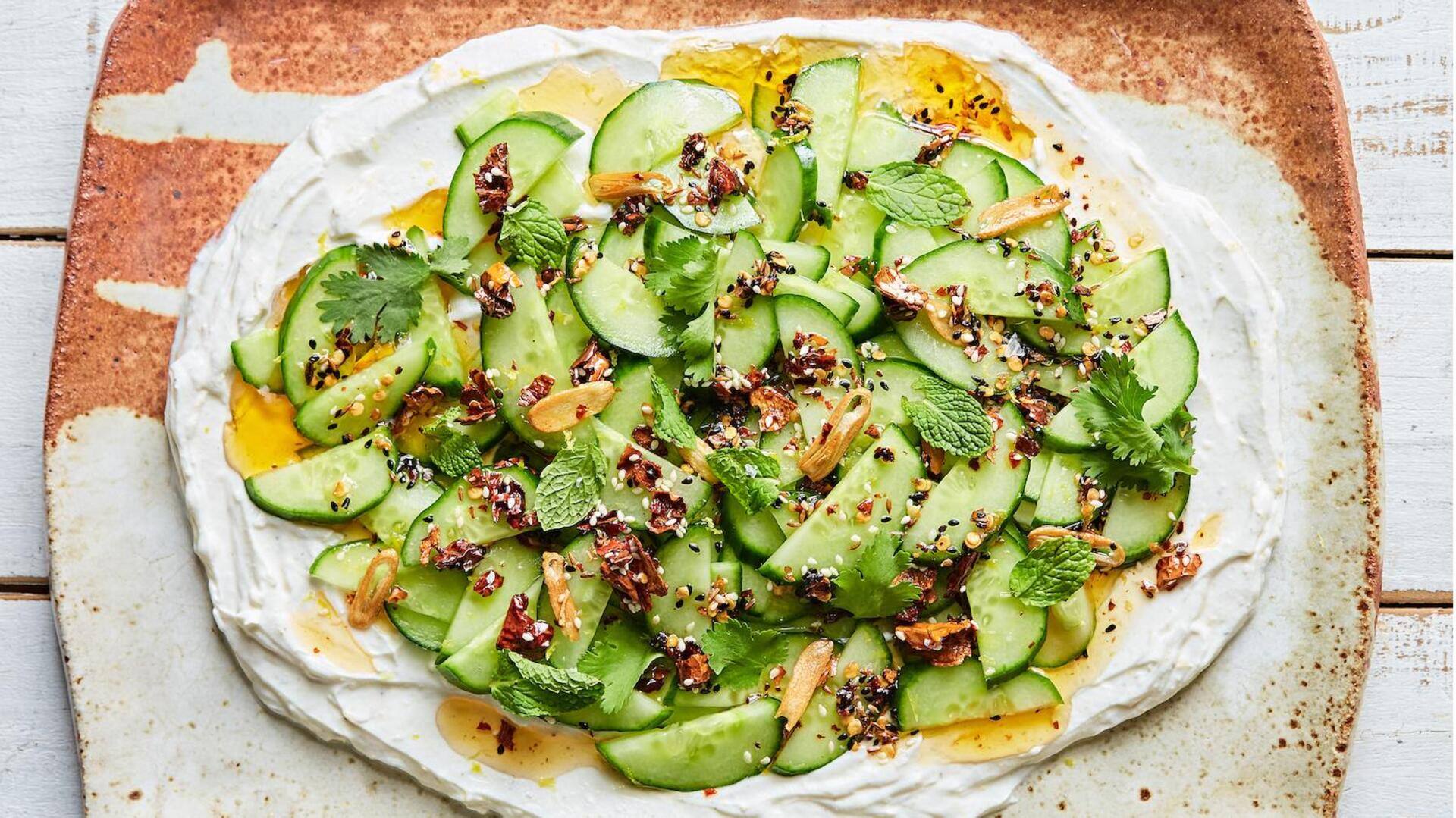 Lima Salad Mentimun Segar untuk Menemani Musim Panas