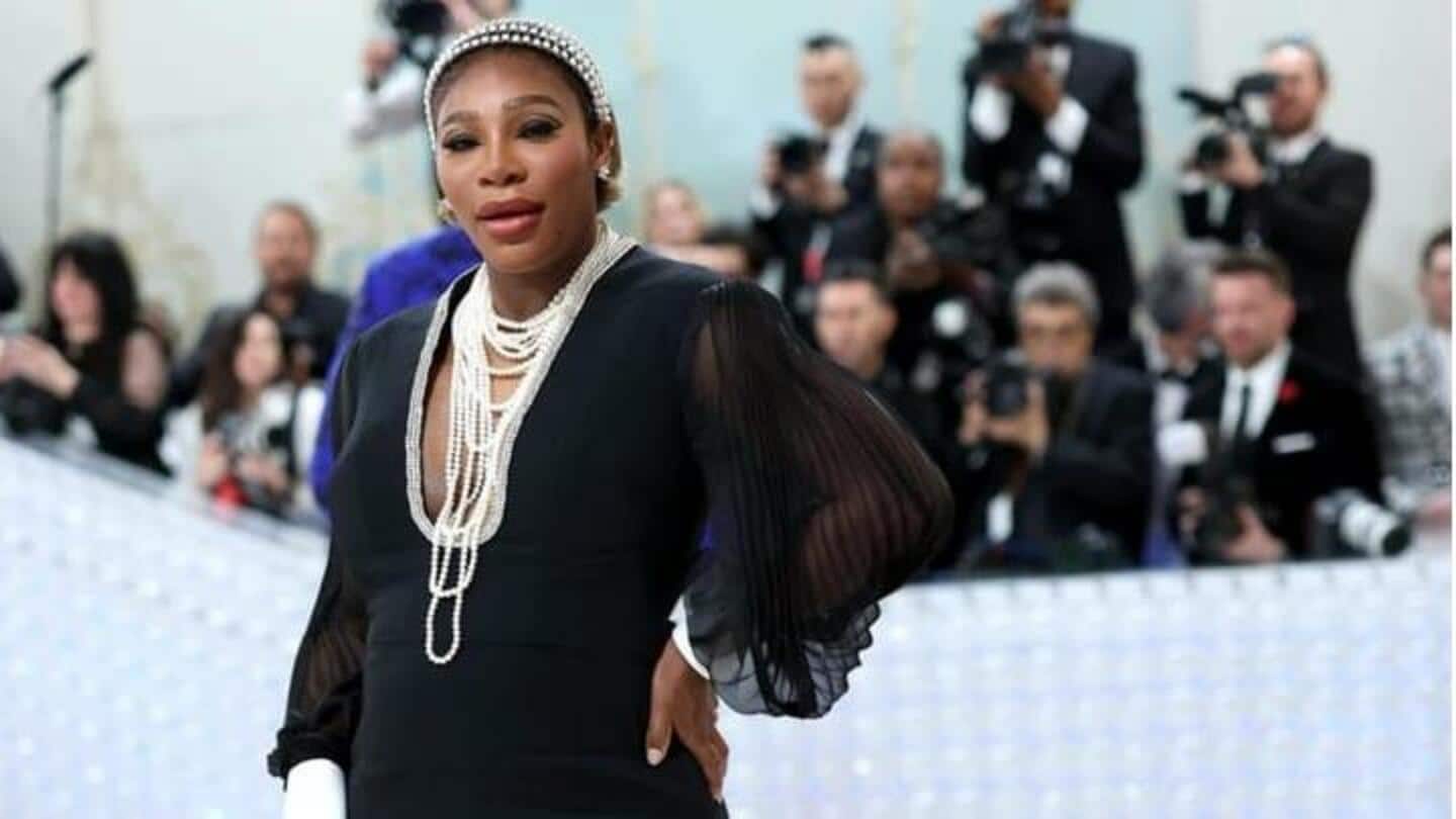 Met Gala: Serena Williams mengumumkan kehamilan kedua, memamerkan perut besar