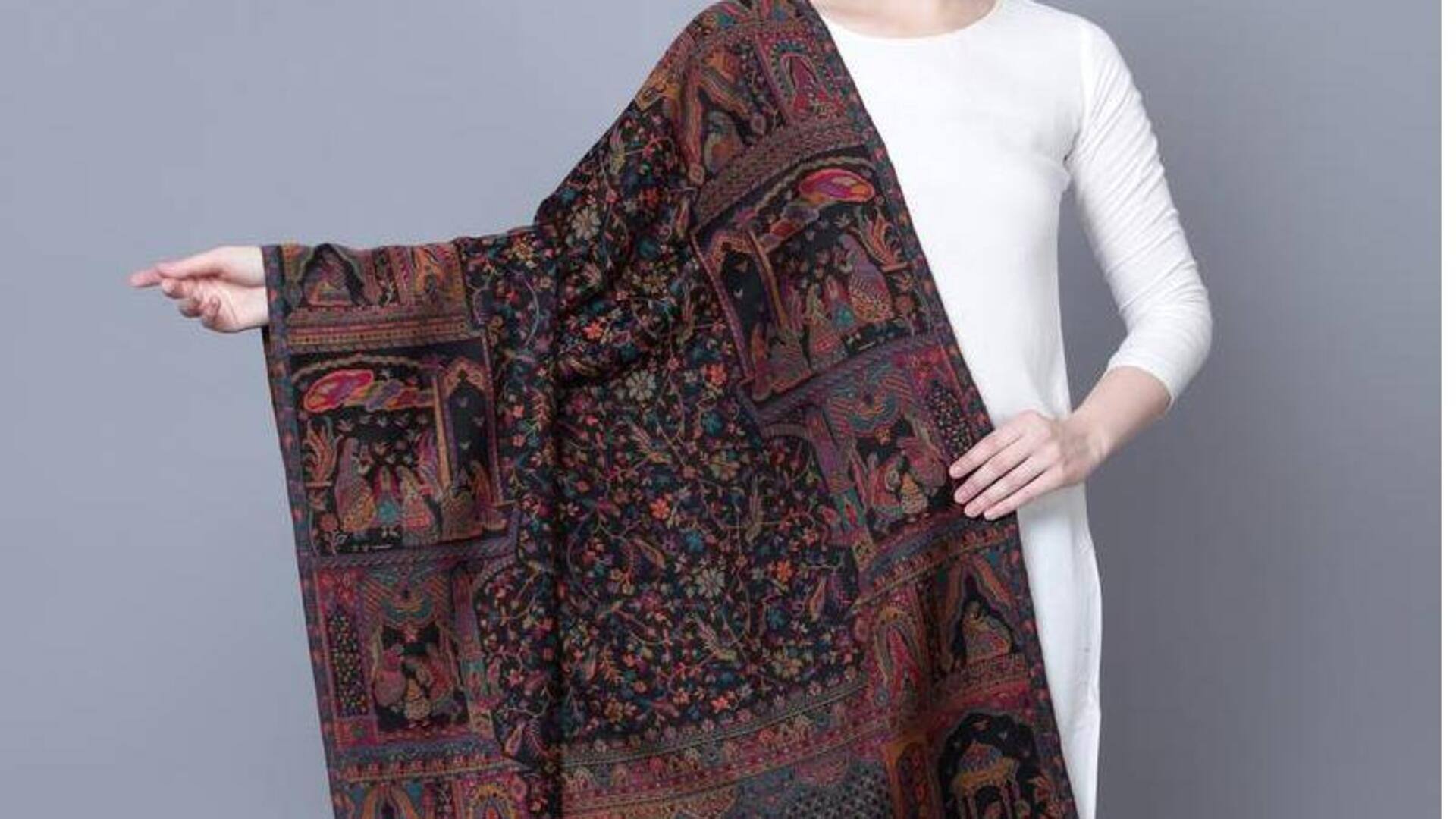 Lima gaya selendang reversibel untuk mengubah pakaian musim dingin India