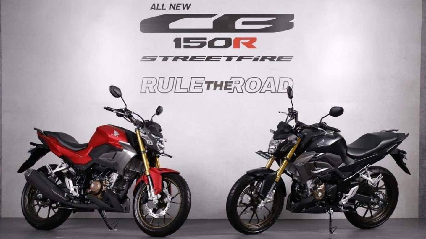 Motor Honda CB150R Streetfire 2021 diluncurkan di Indonesia